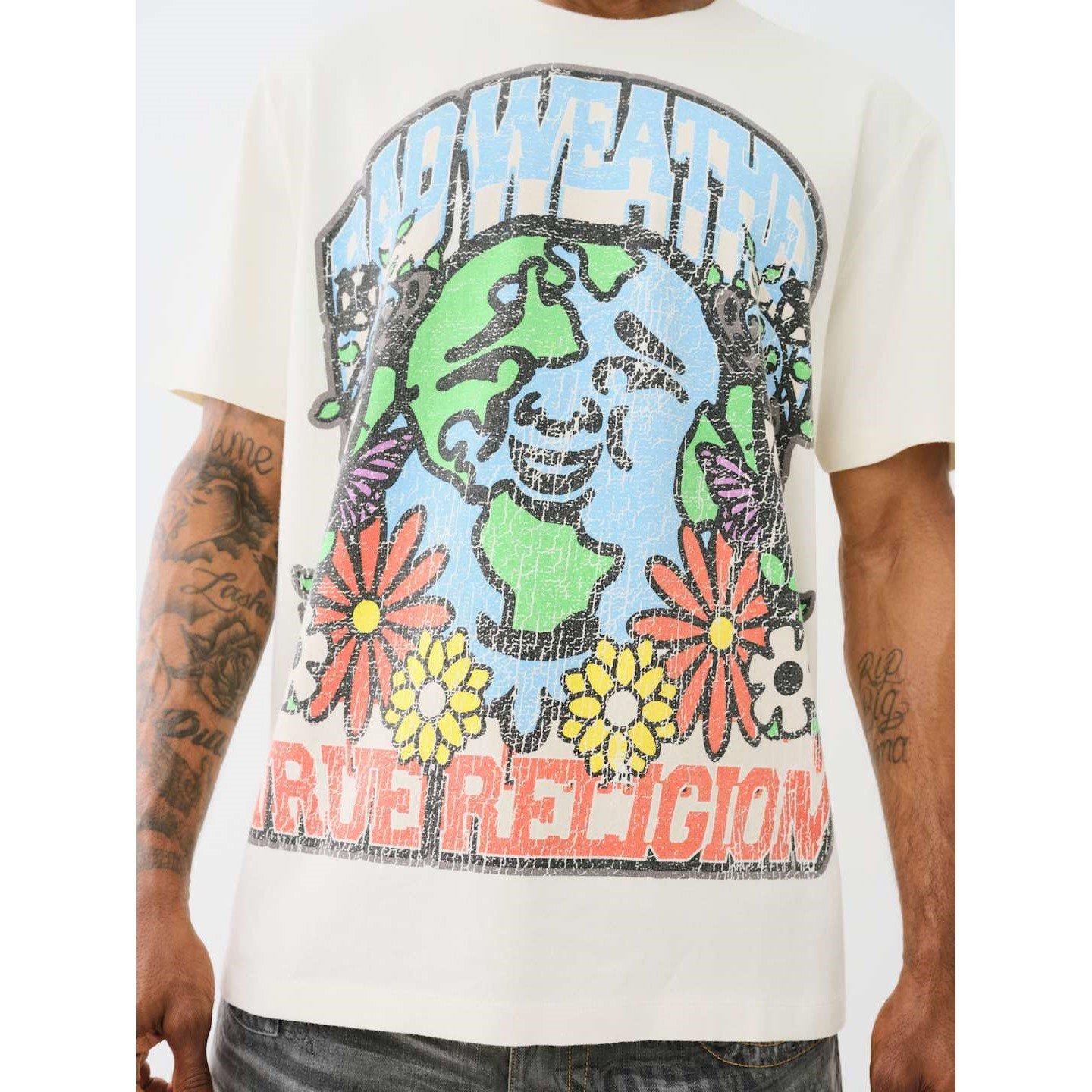 Marshmellow - True Religion - Relaxed Buddha Regular Fit T-Shirt - 3