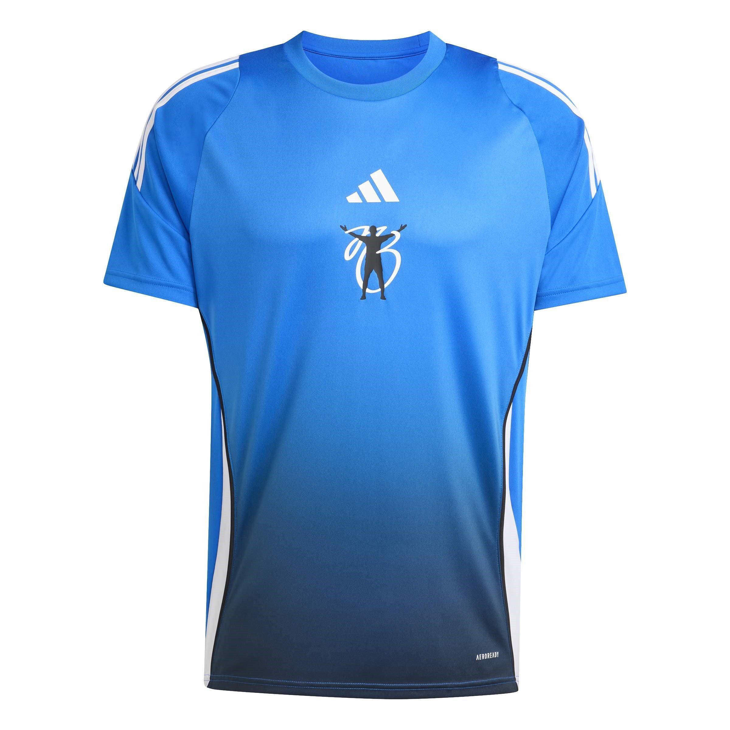 Adidas Men's Jude Bellingham Training Aeroready T-Shirt - Glory Blue - XL