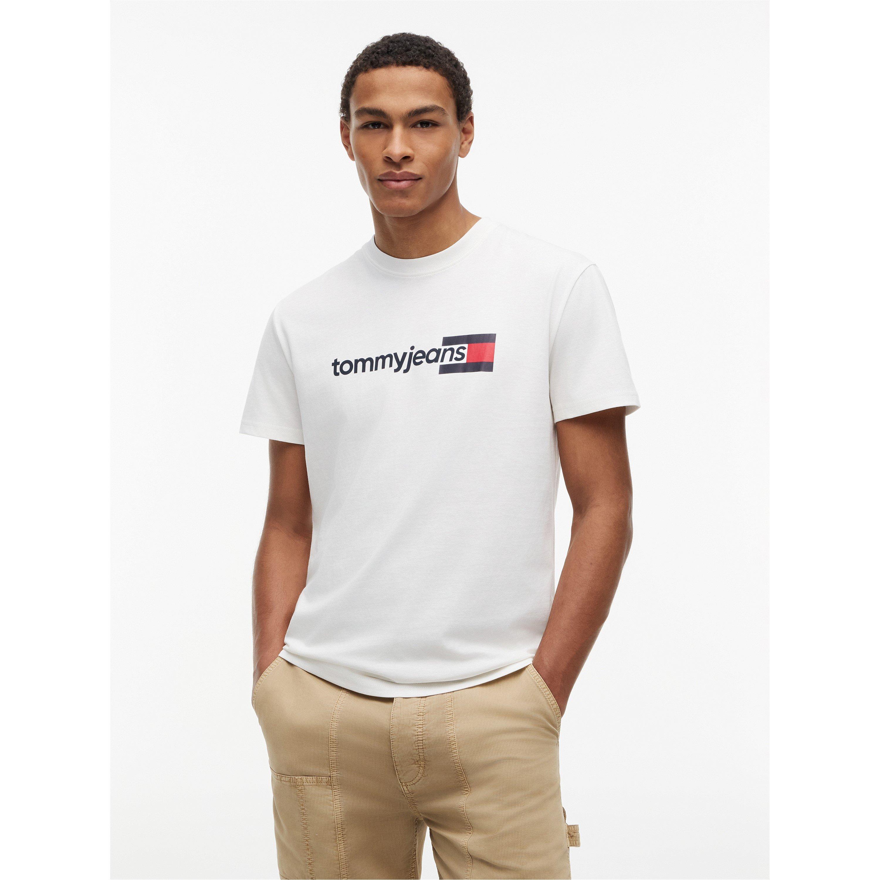 Ecru - Tommy Jeans - Men's T-Shirt - 2