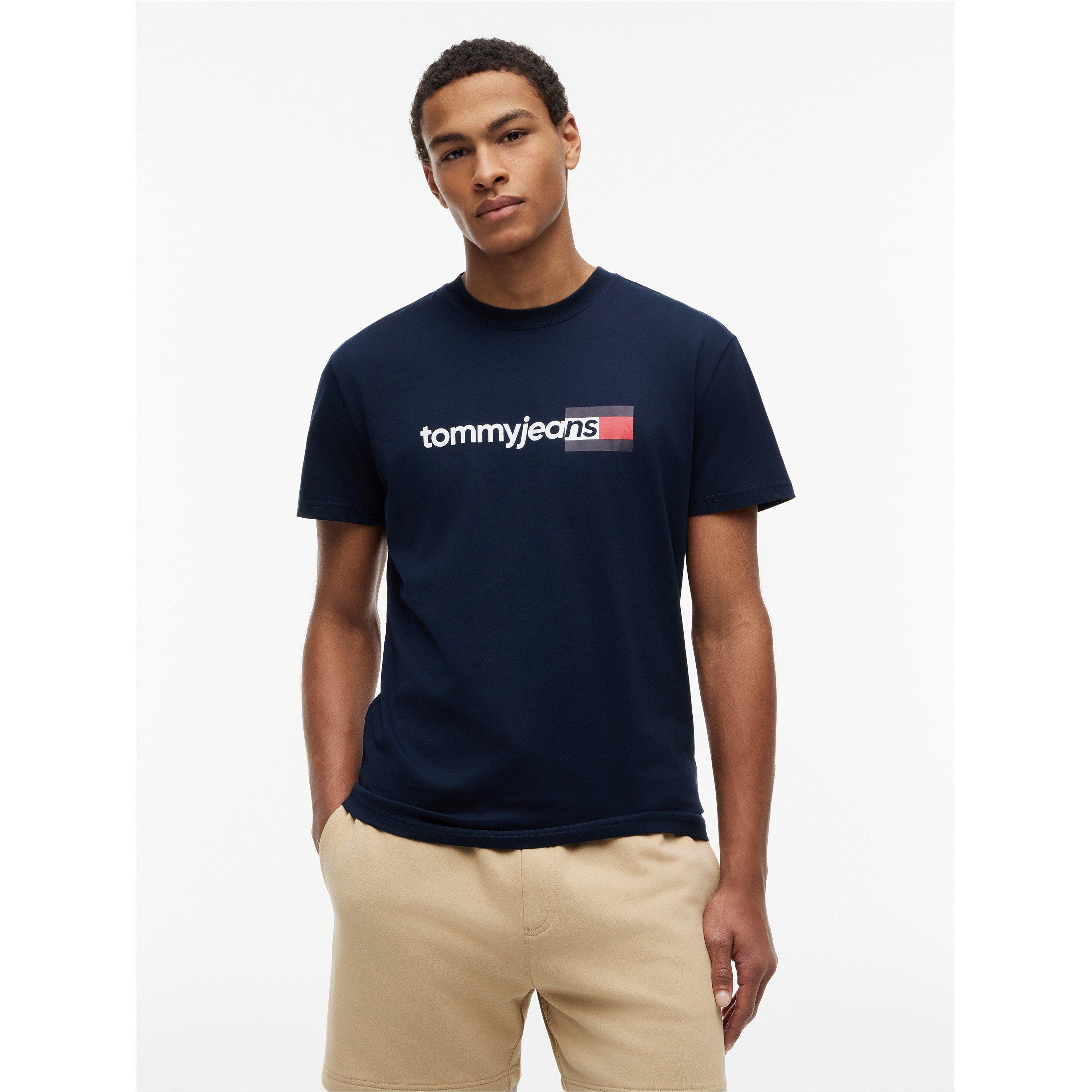 Dark Night Navy - Tommy Jeans - Men's T-Shirt - 2