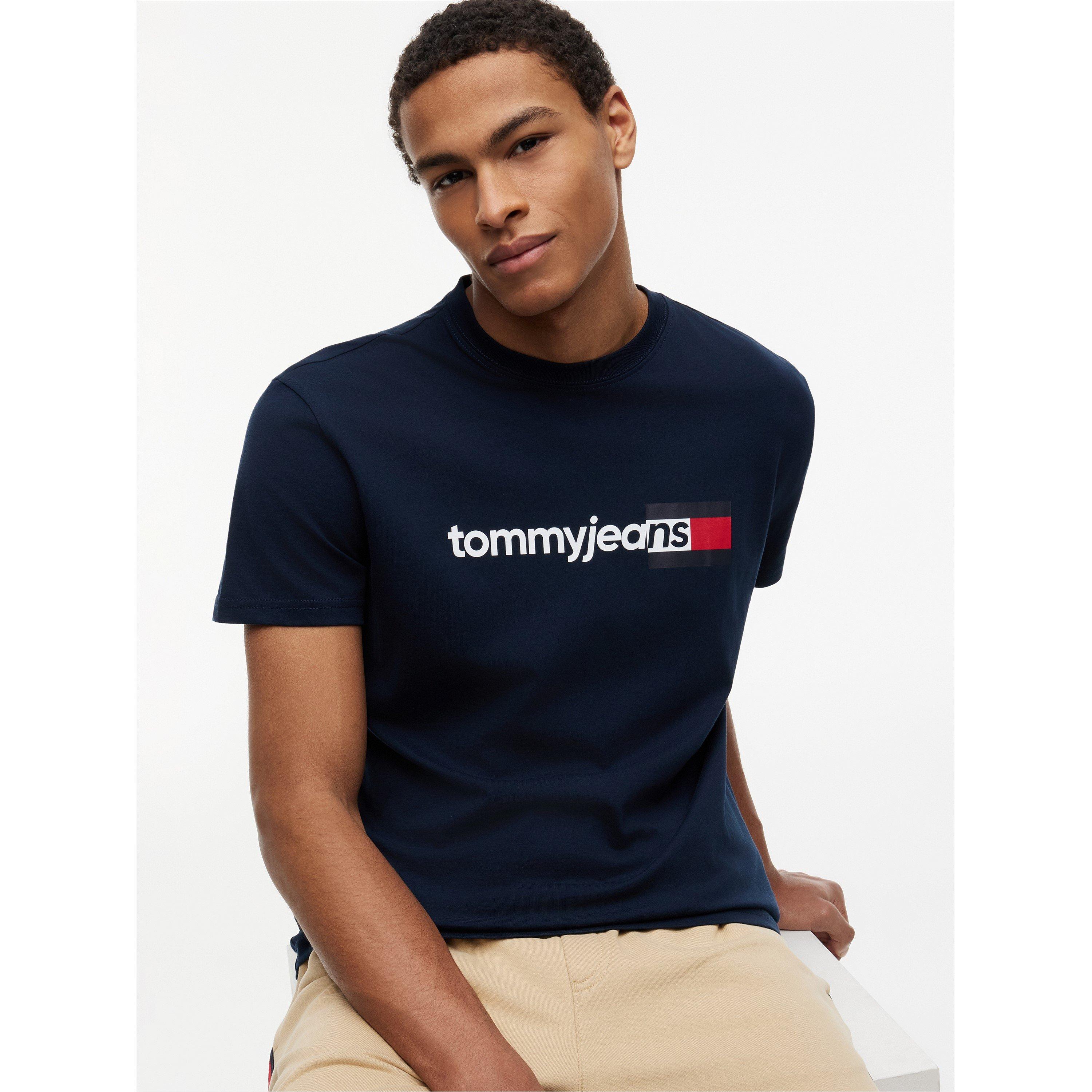 Dark Night Navy - Tommy Jeans - Men's T-Shirt - 4