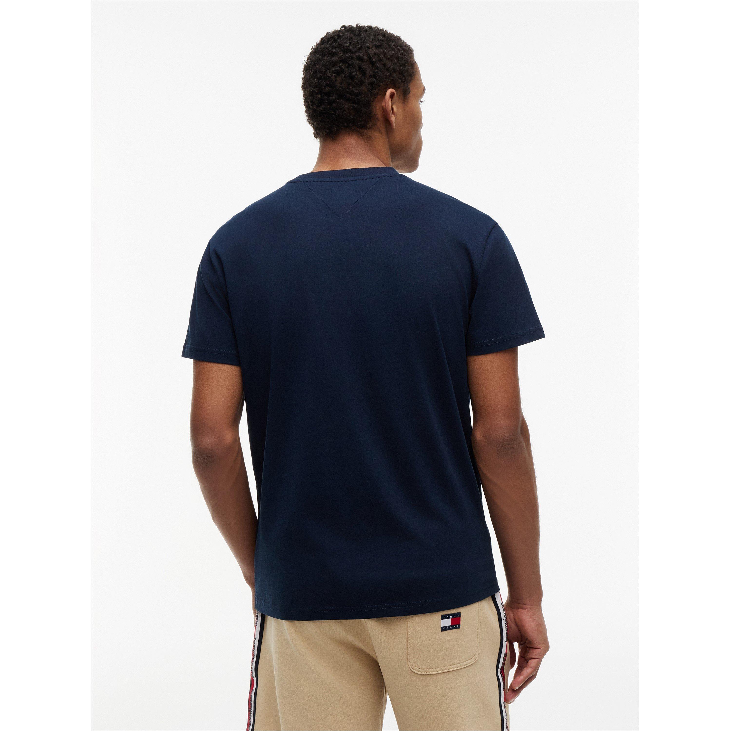Dark Night Navy - Tommy Jeans - Men's T-Shirt - 5