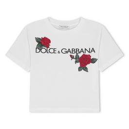 Dolce and Gabbana DG Lgo Tshirt Jn34