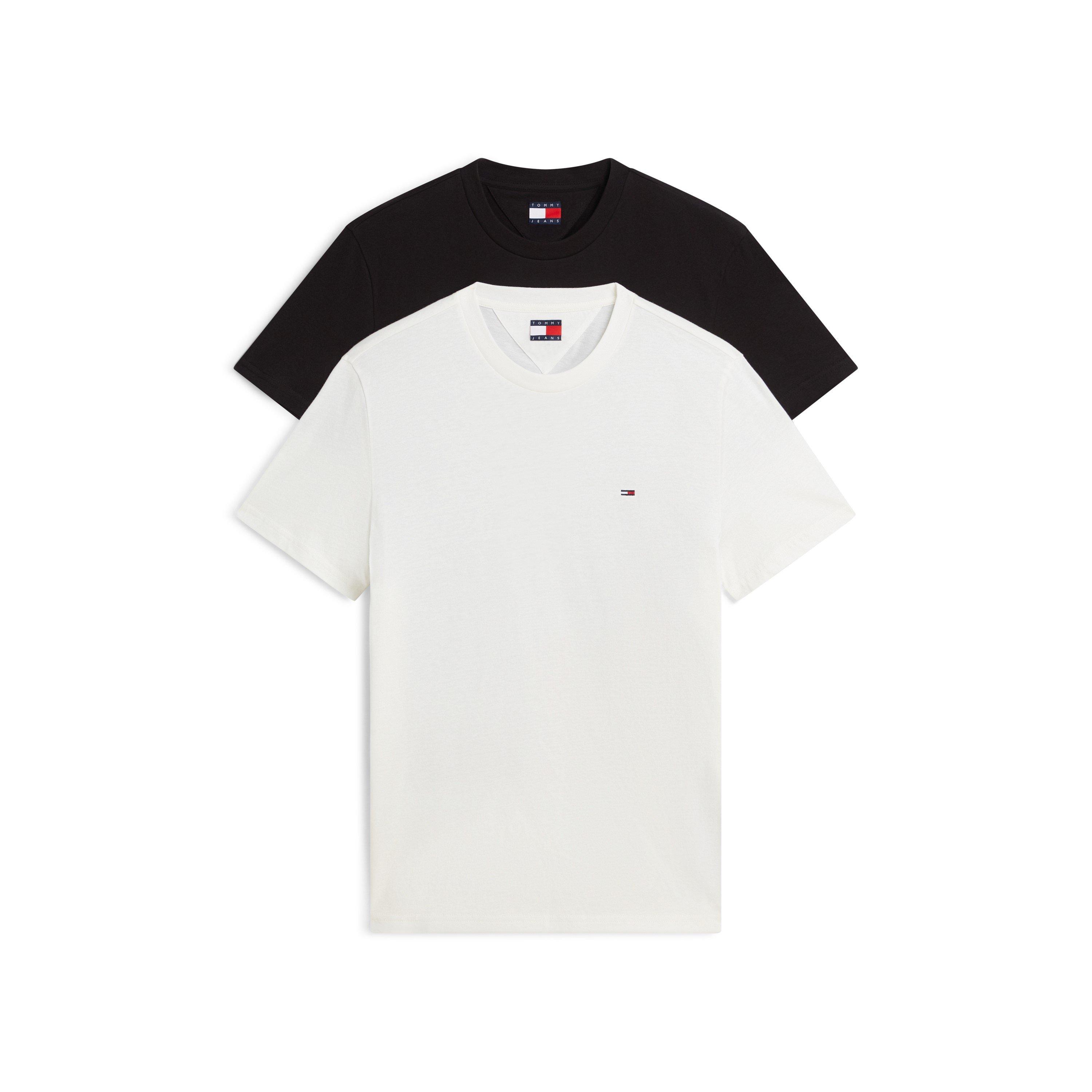 Schwarz/Ecru - Tommy Jeans - Men's T-Shirt - 1