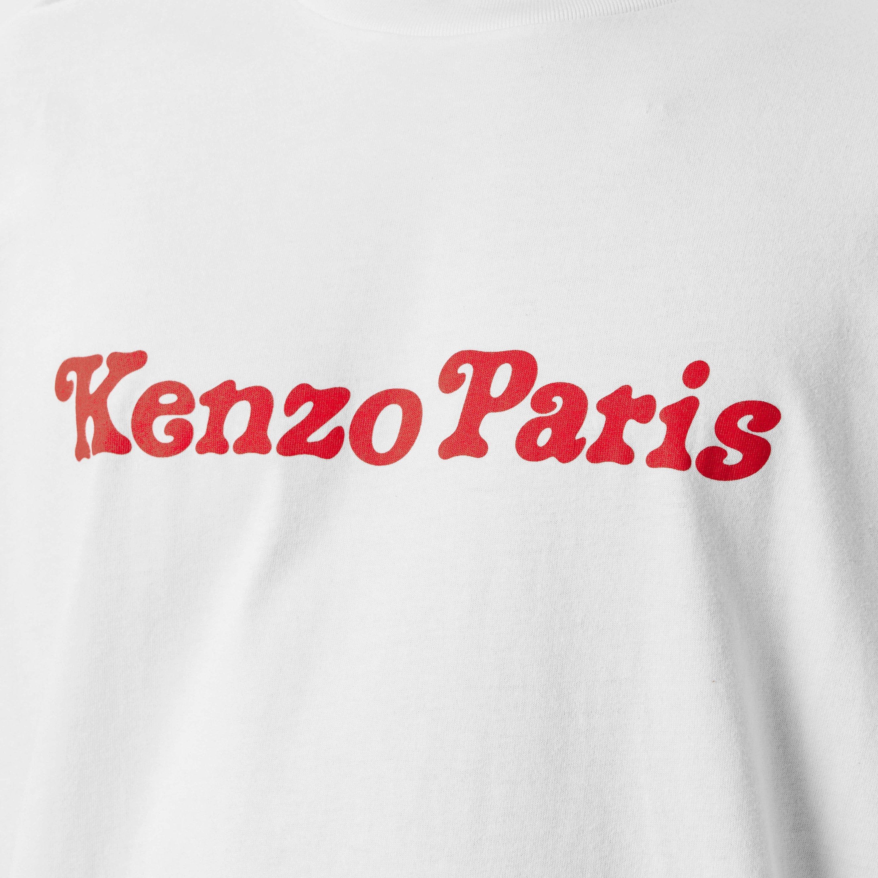 White - Kenzo - Men's Tiger Regular Fit T-Shirt - 5
