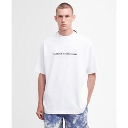 Barbour International Stacked Oversized T Shirt