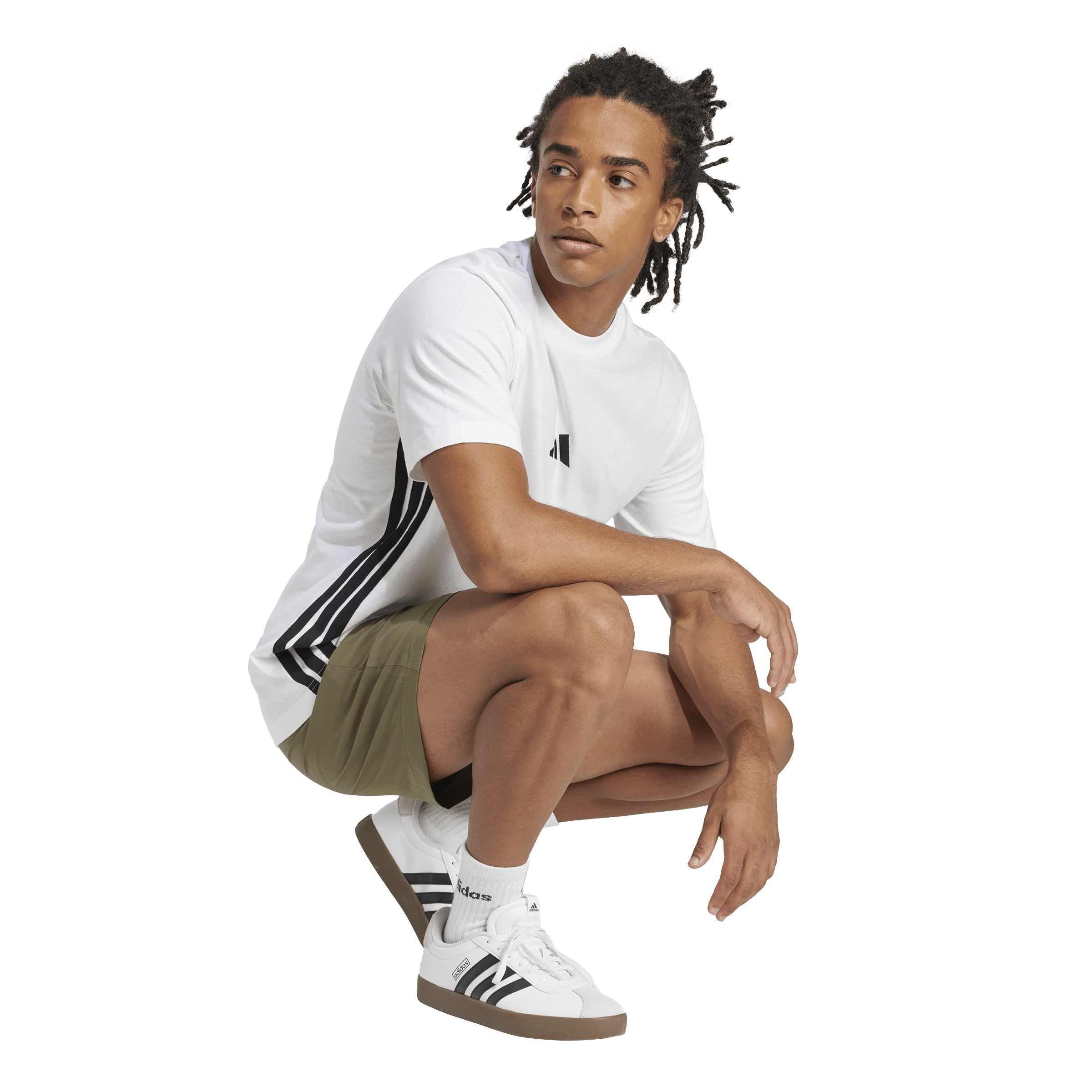 Blanco/Negro - adidas - Adidas M 3S Sj T Sn99 - 6