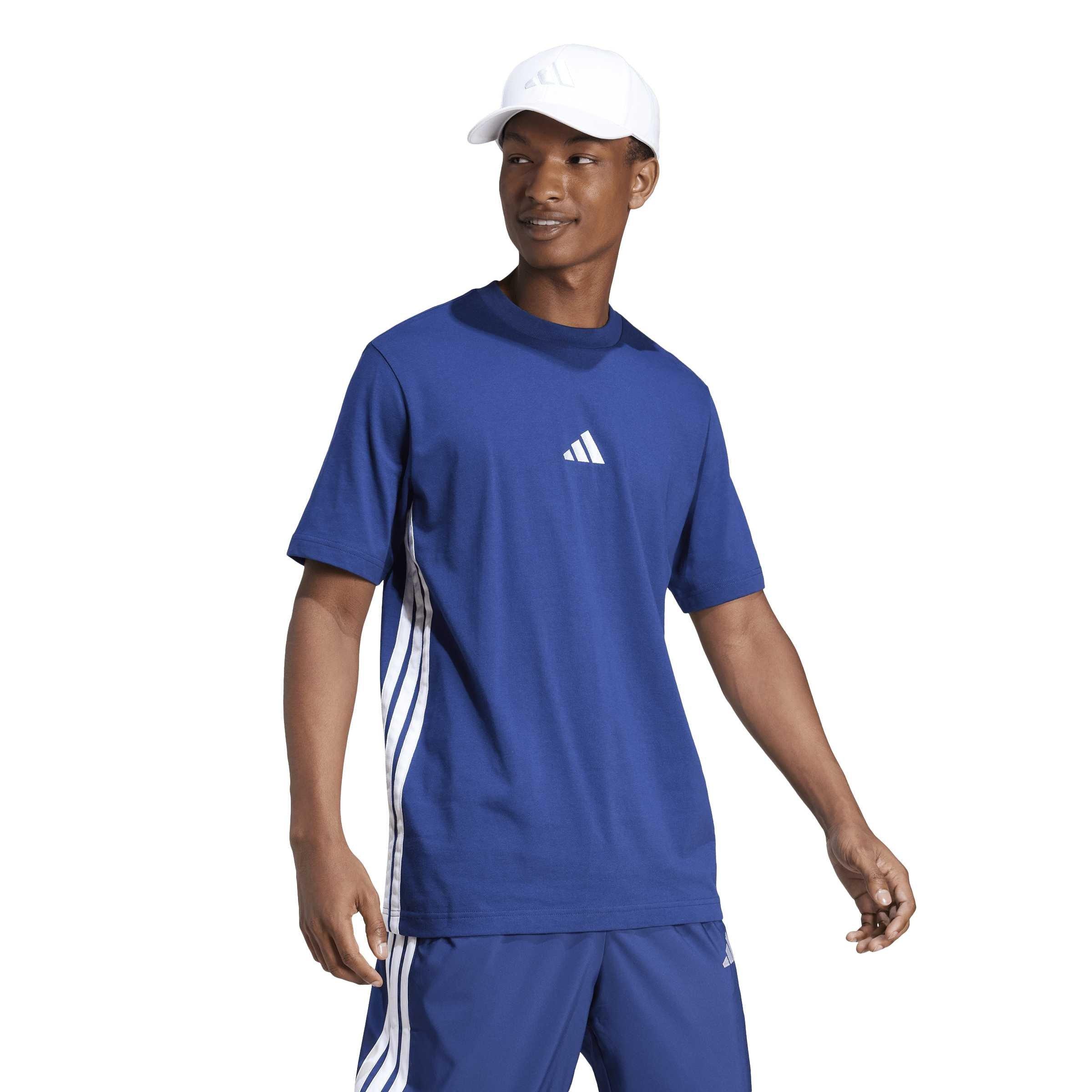 Dark Blue/White - adidas - Men's T-Shirt - 6