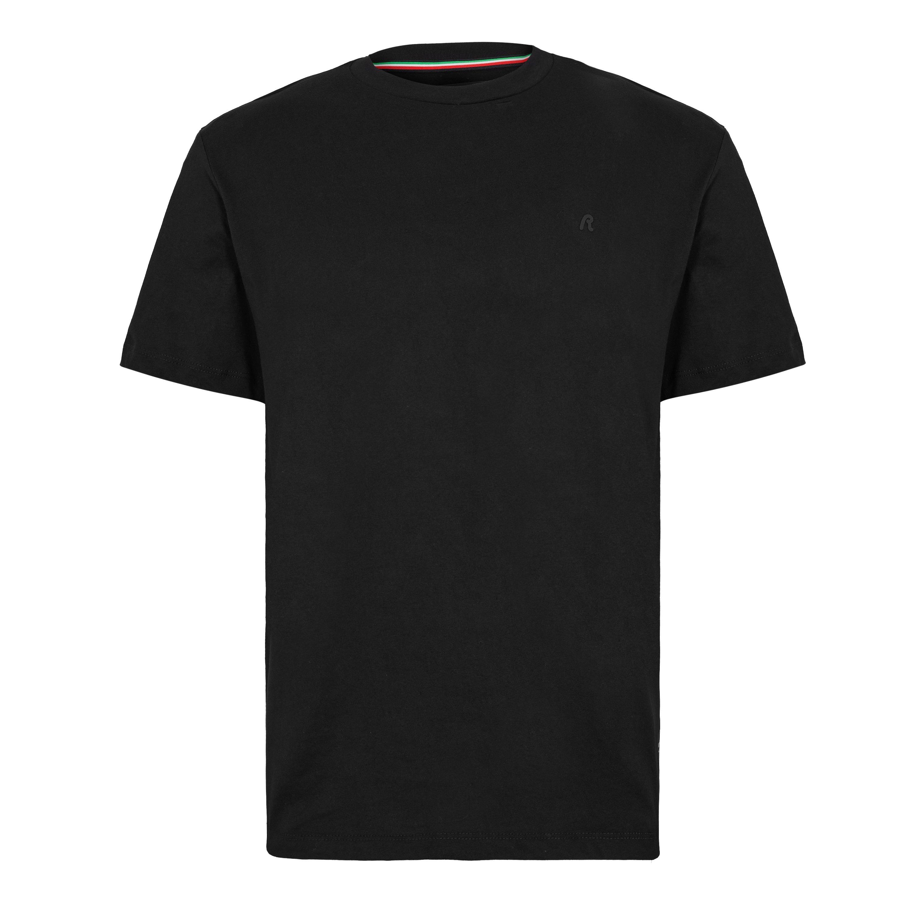 Replay Men's Tonal R T-Shirt - Black - M