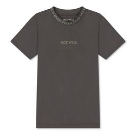 Jack Wills Jacquard Regular Fit T-Shirt