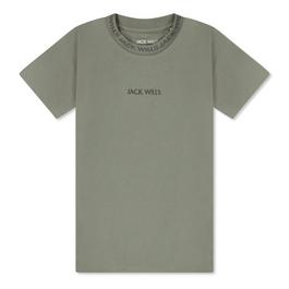Jack Wills Jacquard Regular Fit T-Shirt
