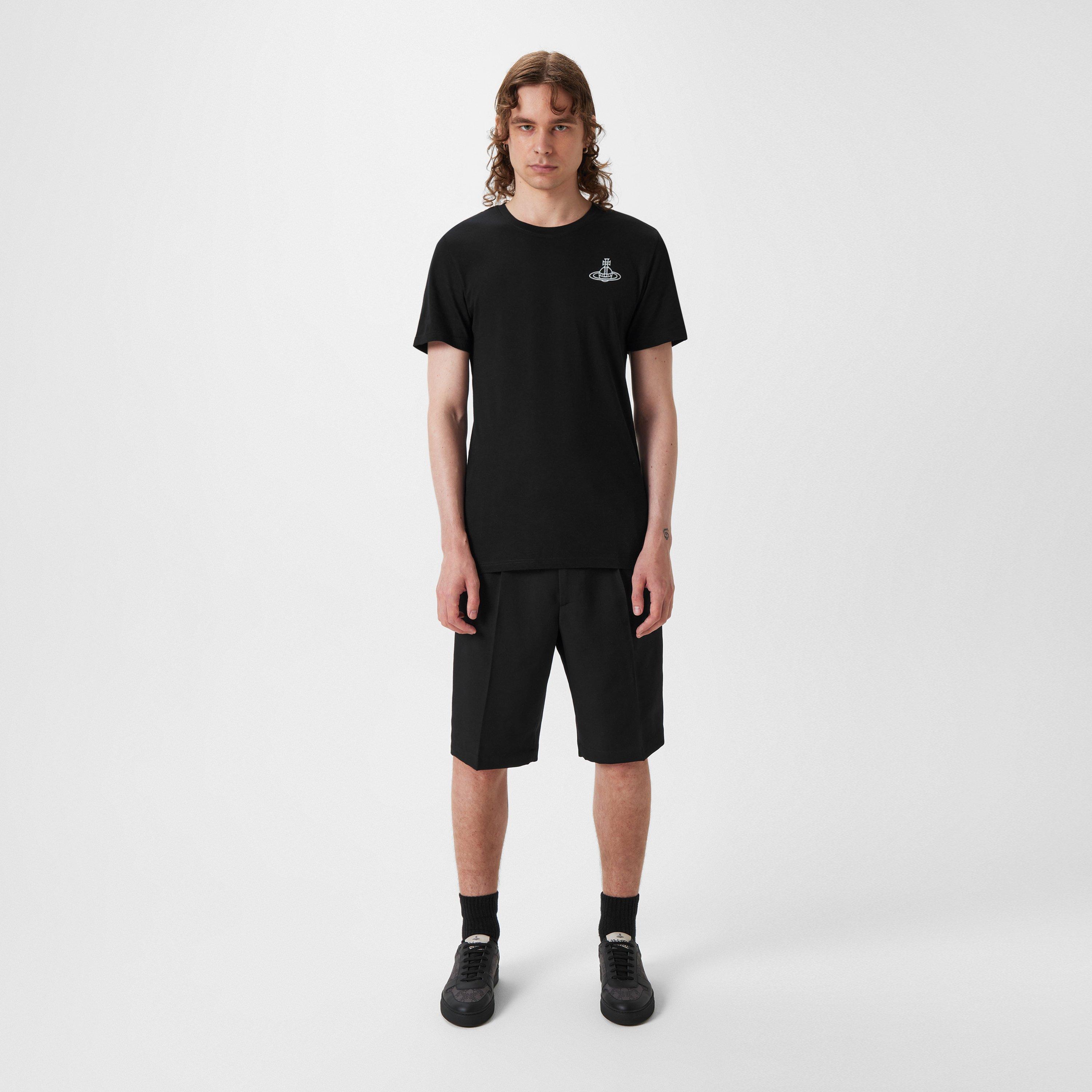 Black - Vivienne Westwood - Squiggle Logo T-Shirt - 4