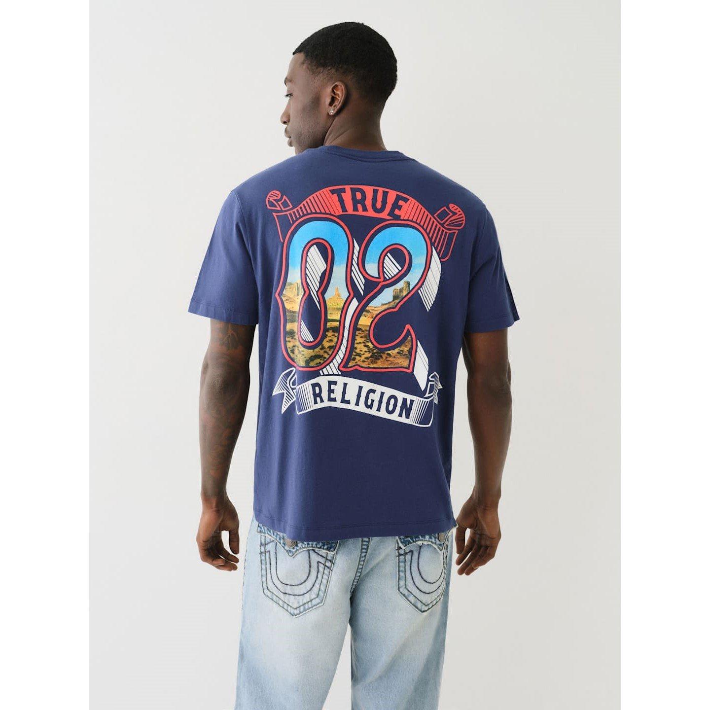 Medieval Blue - True Religion - Short-Sleeve Canyon Regular Fit T-Shirt - 2