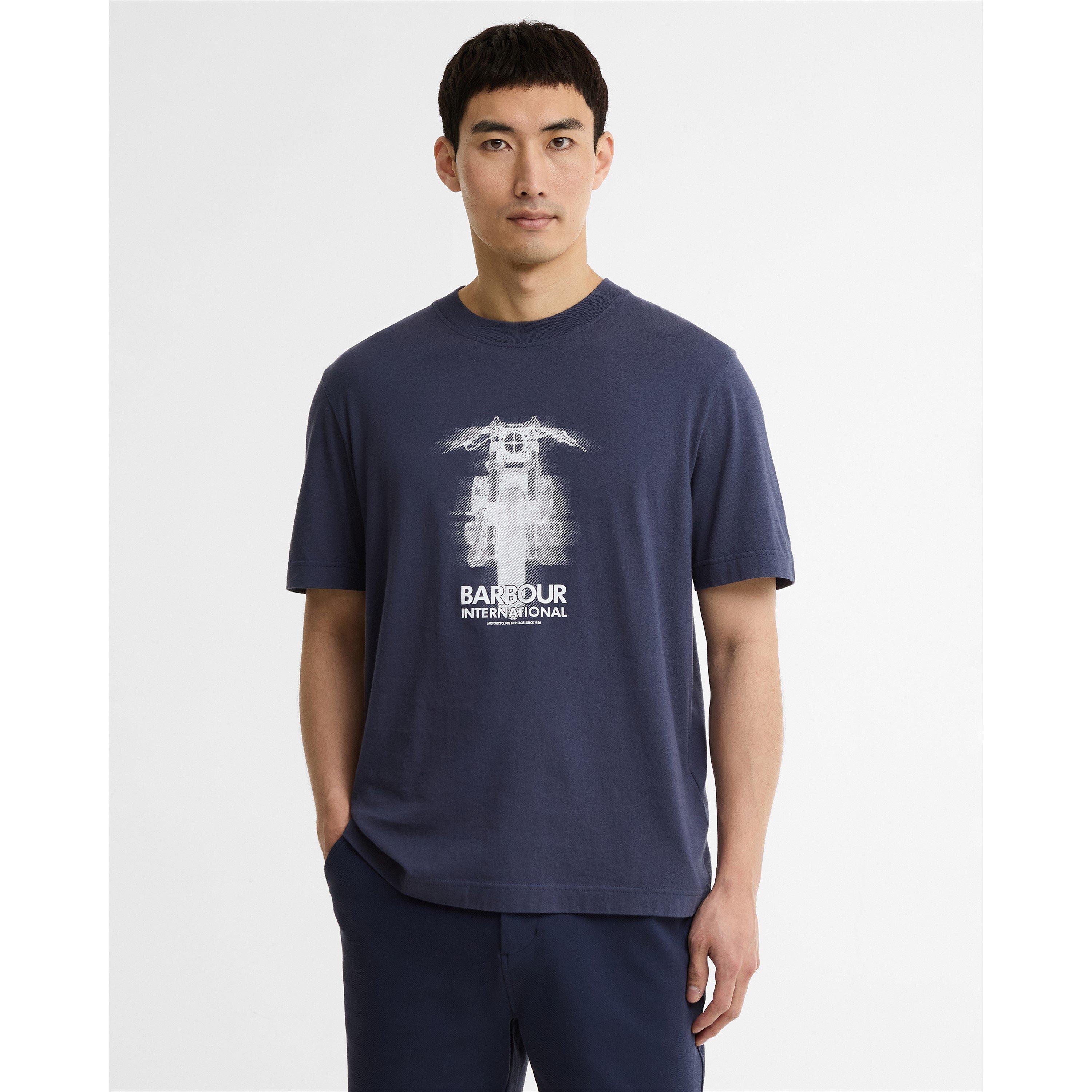 Oxfrd Nvy NY52 - Barbour International - Men's T-Shirt - 2