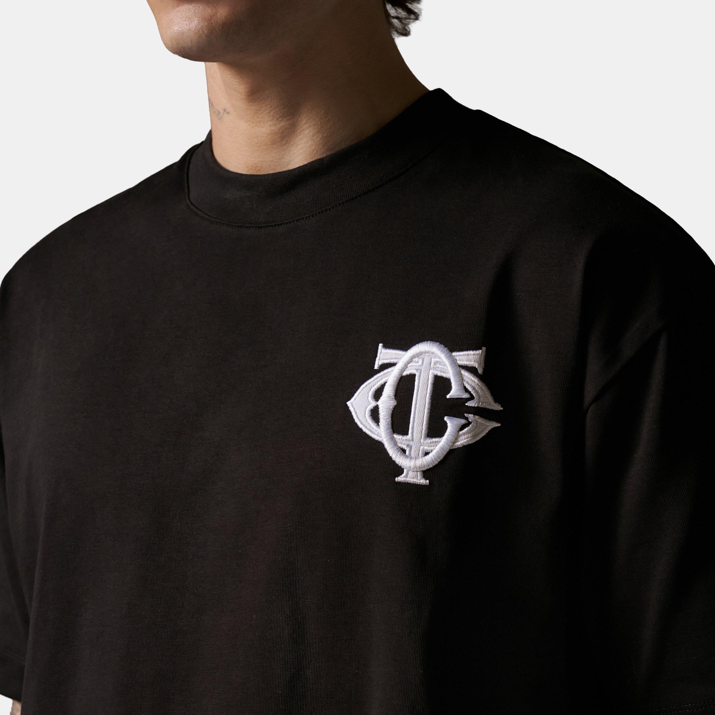 Black - The Couture Club - Mens Monogram T-Shirt - 5