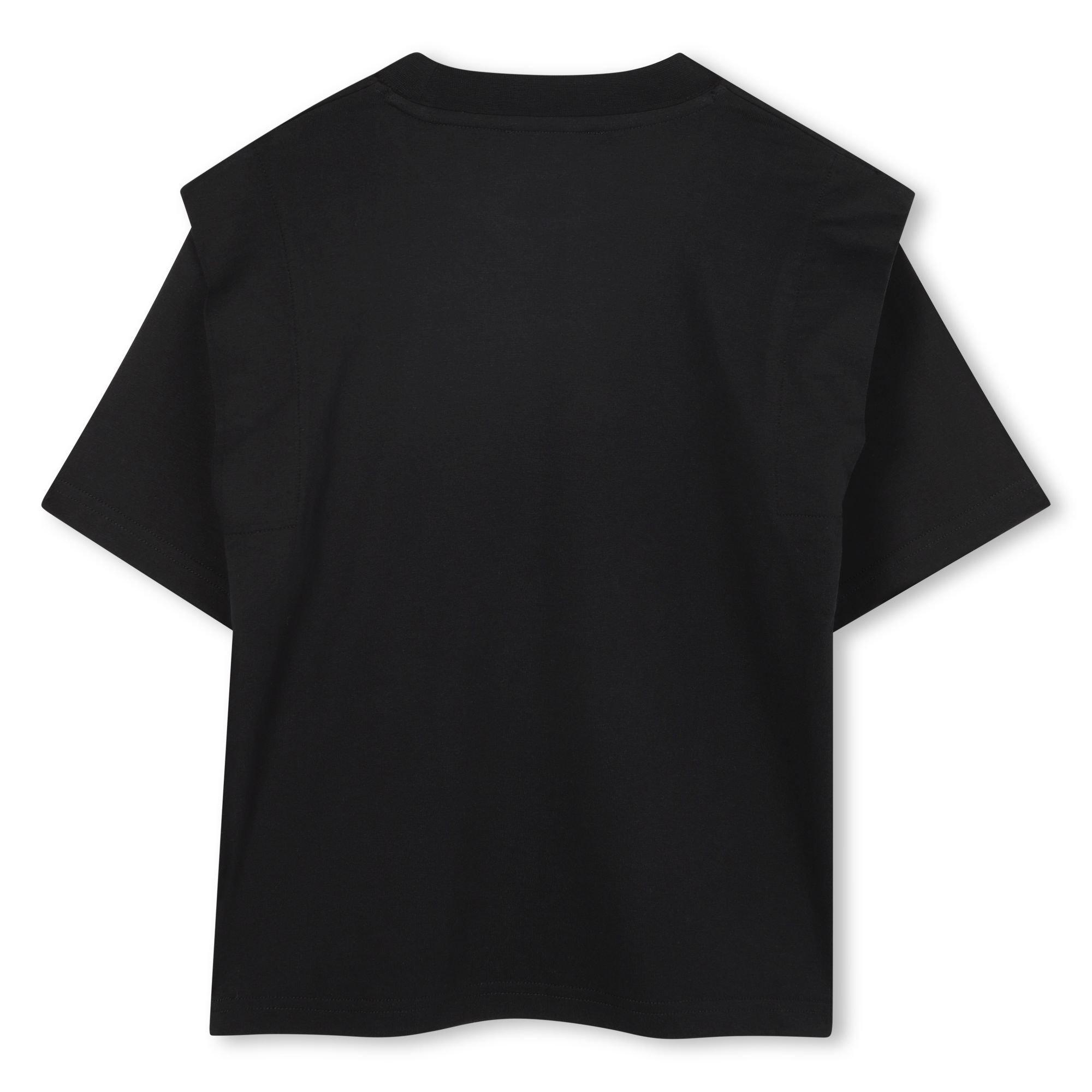 Black - DKNY - Kids' Regular Fit T-Shirt - 2