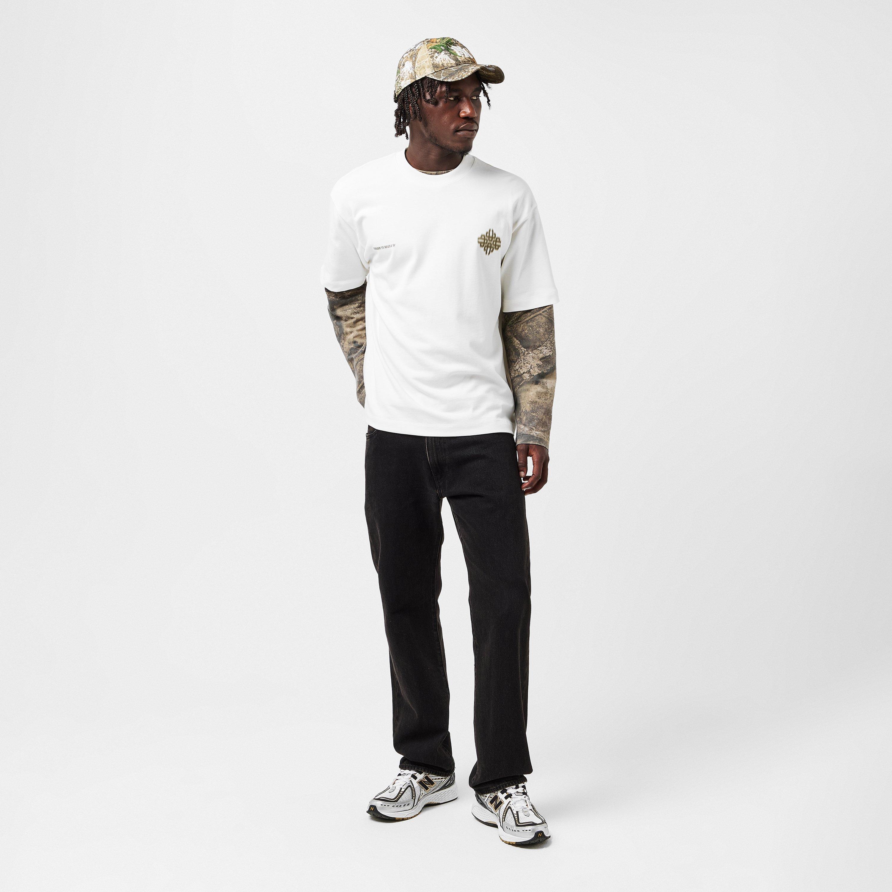 White - The Couture Club - Mens Blurred Graphic Emblem T-Shirt - 6