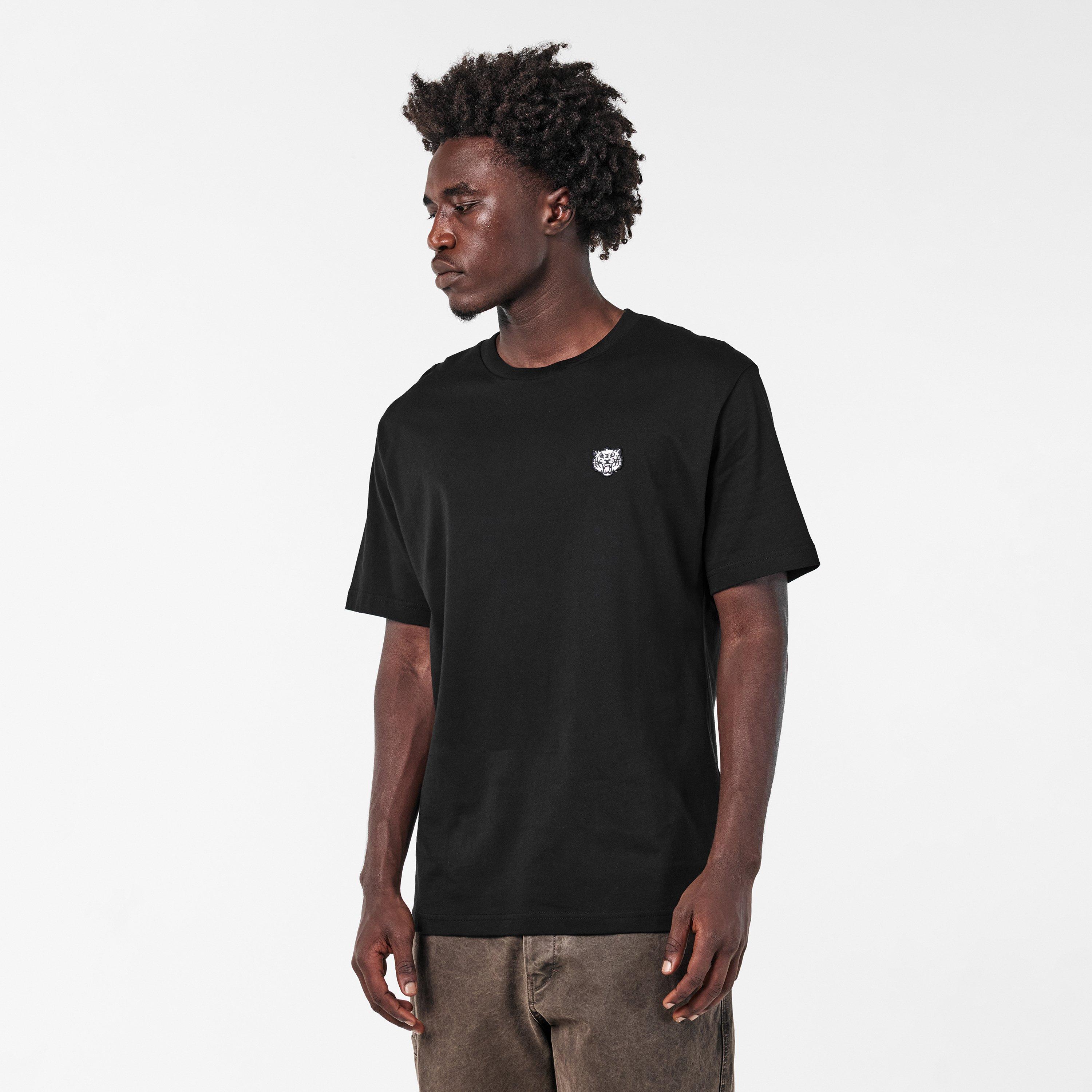 Black 99J - Kenzo - Happy Tiger Patch T-Shirt - 3