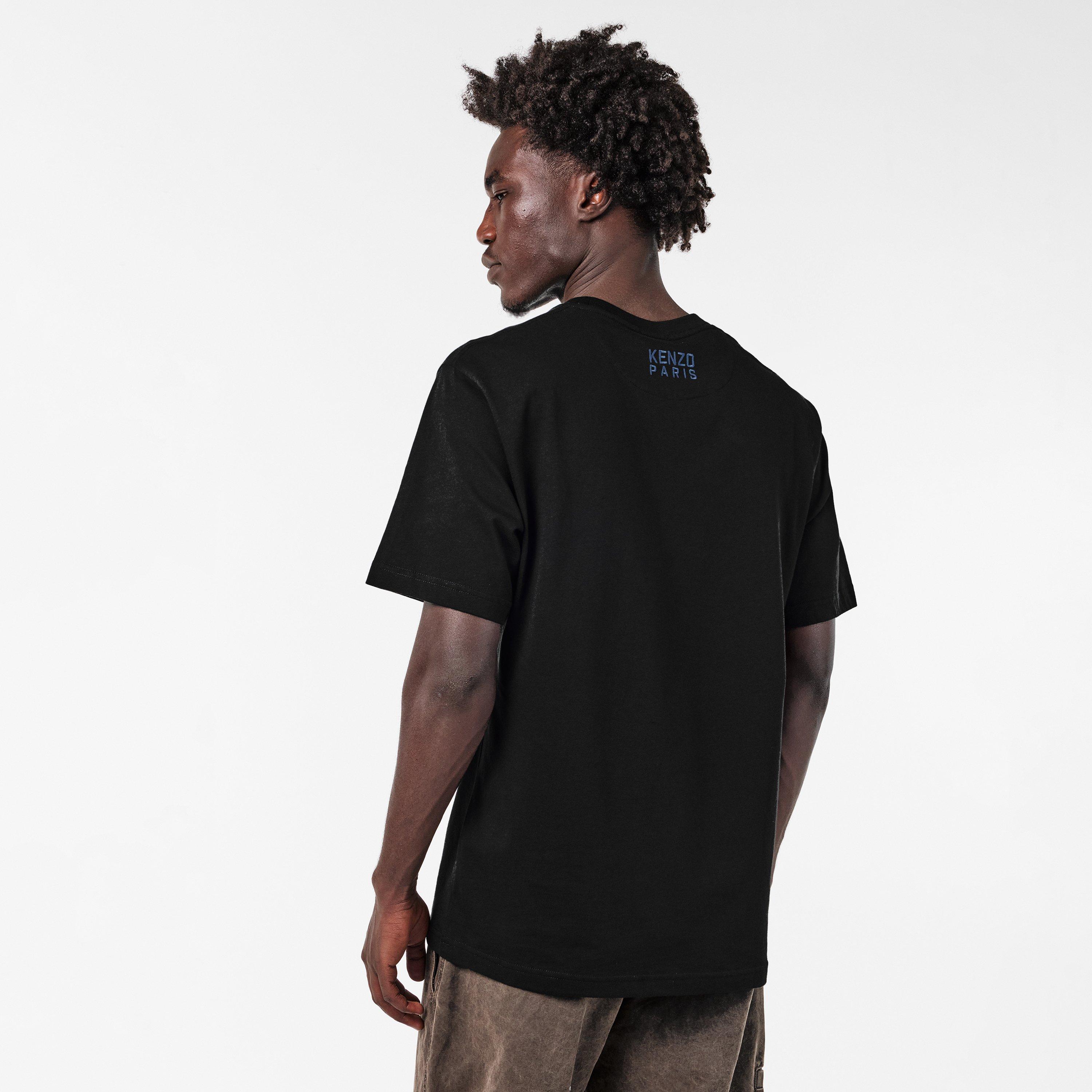 Black 99J - Kenzo - Happy Tiger Patch T-Shirt - 4