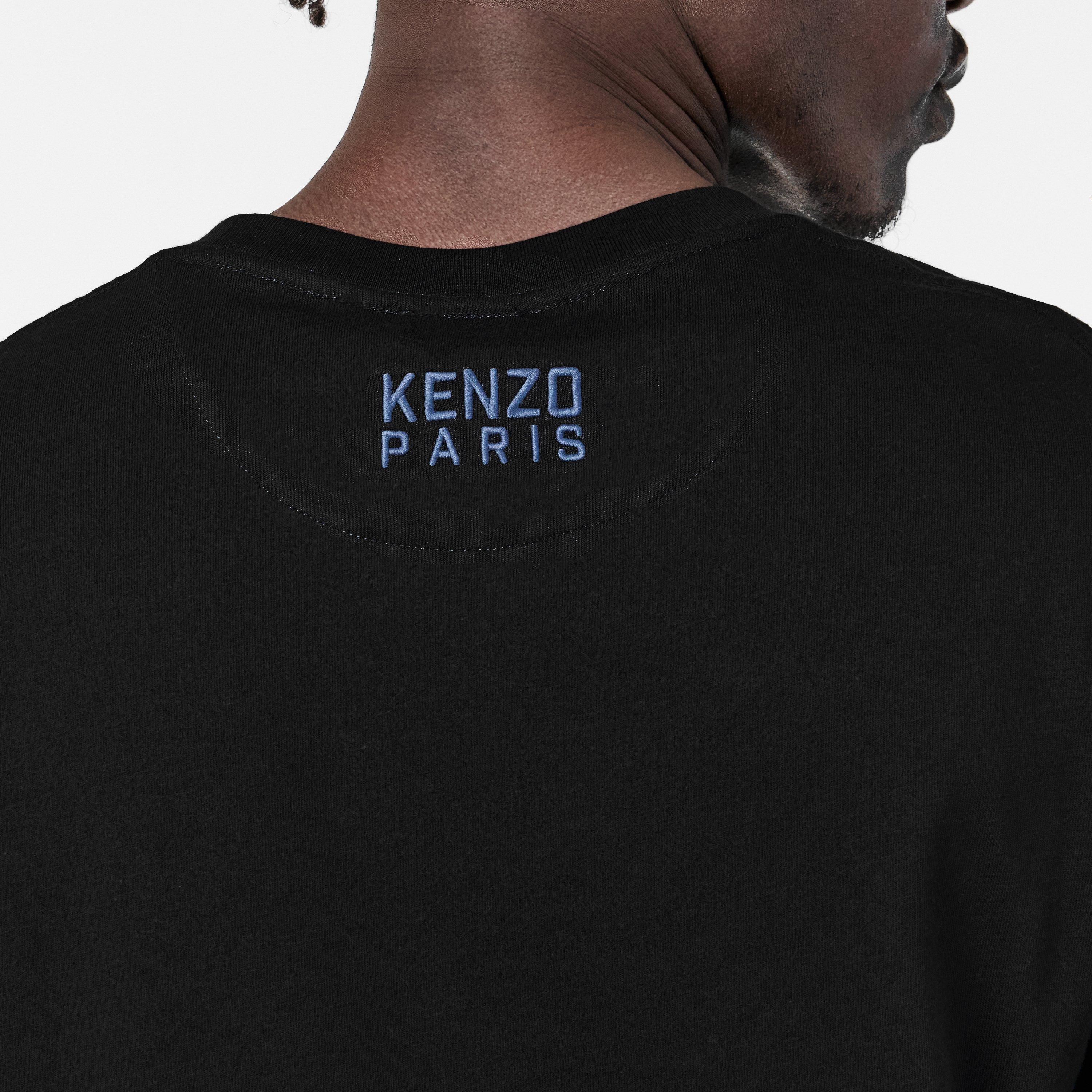 Black 99J - Kenzo - Happy Tiger Patch T-Shirt - 5