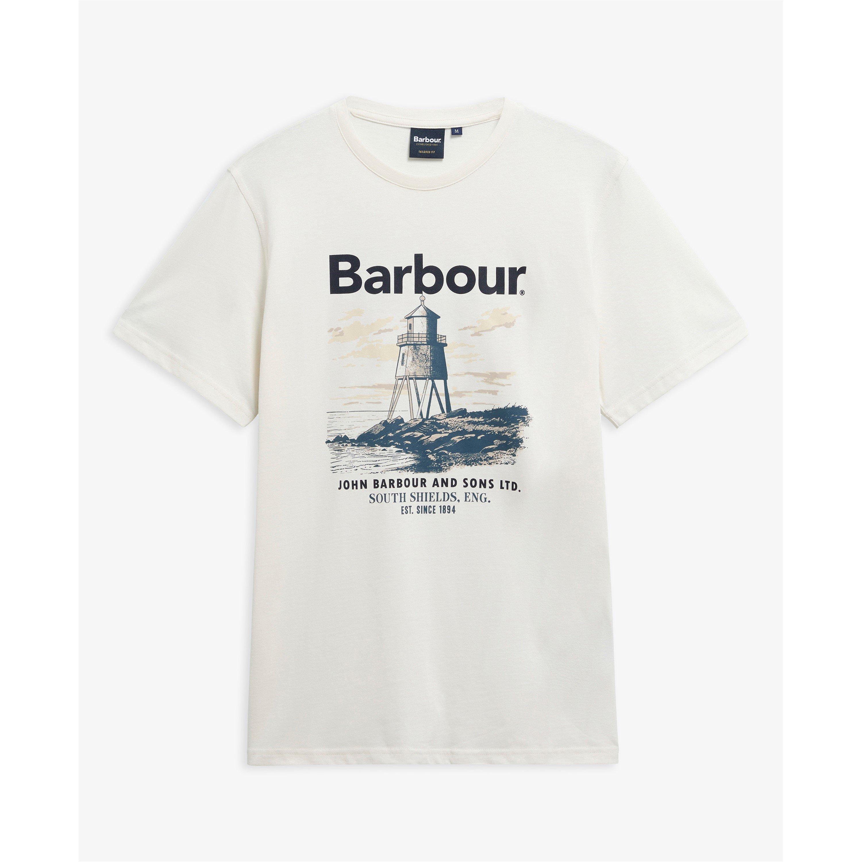 Whspr Wht WH32 - Barbour - Men's T-Shirt - 1