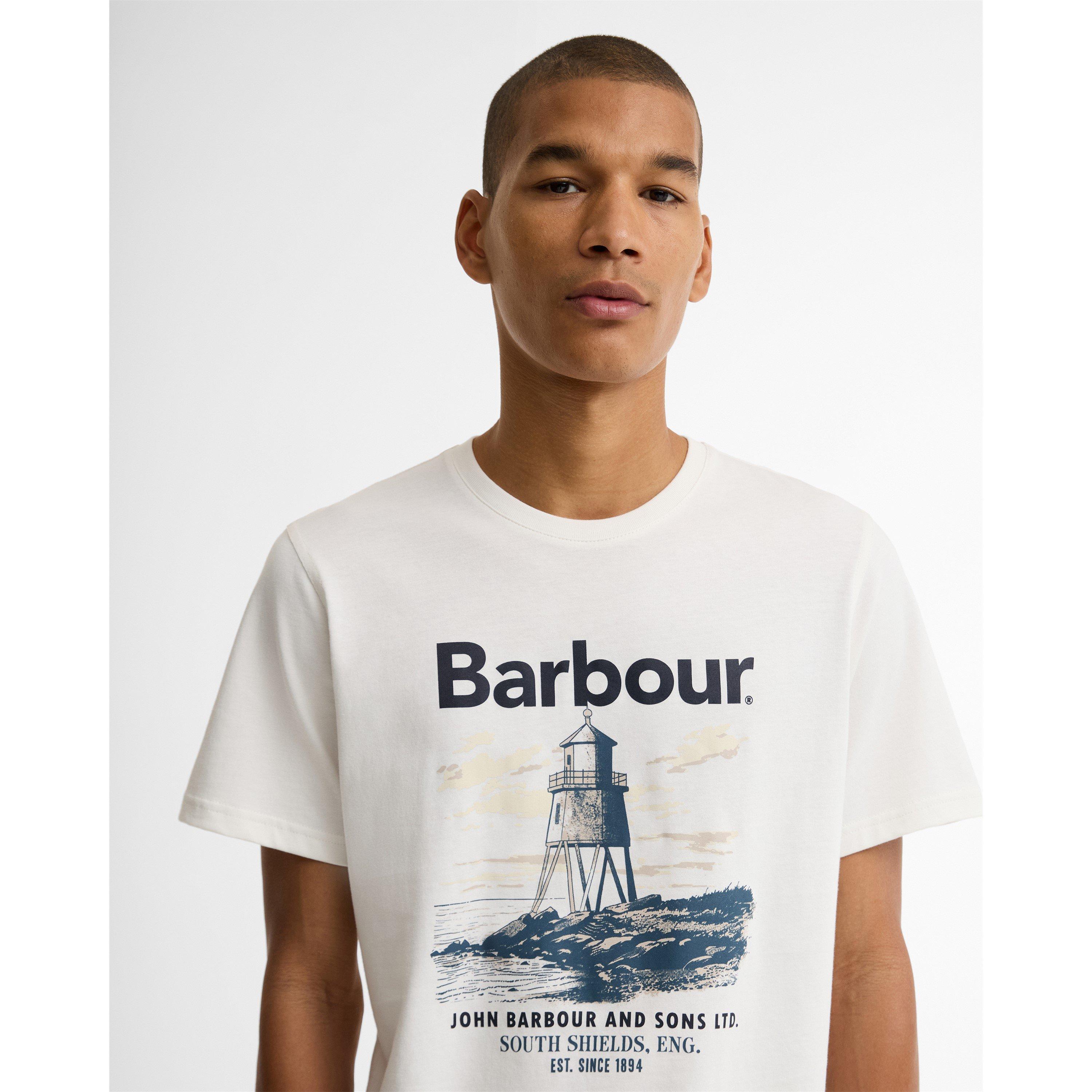 Whspr Wht WH32 - Barbour - Men's T-Shirt - 4