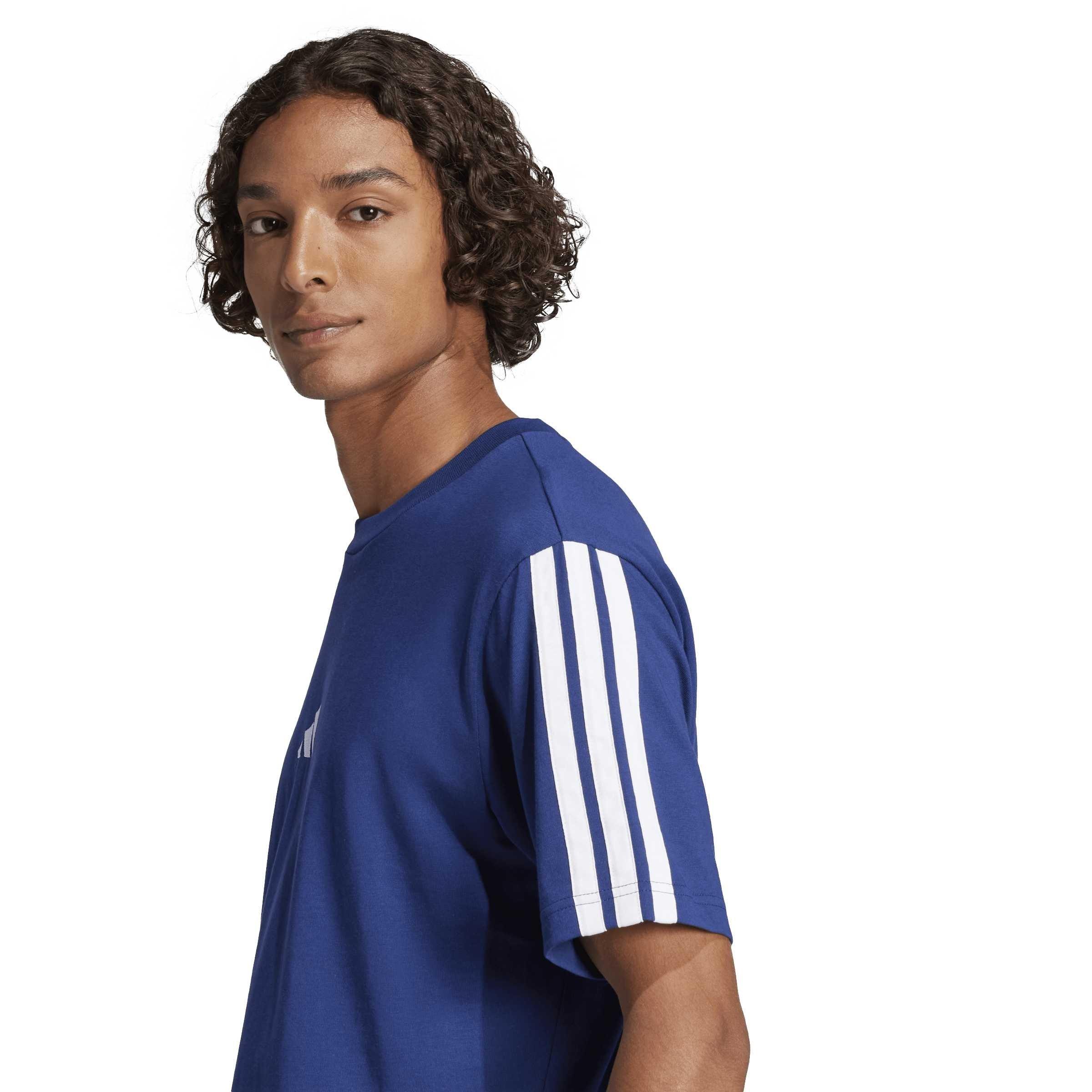 Dark Blue/White - adidas - Men's T-Shirt - 4
