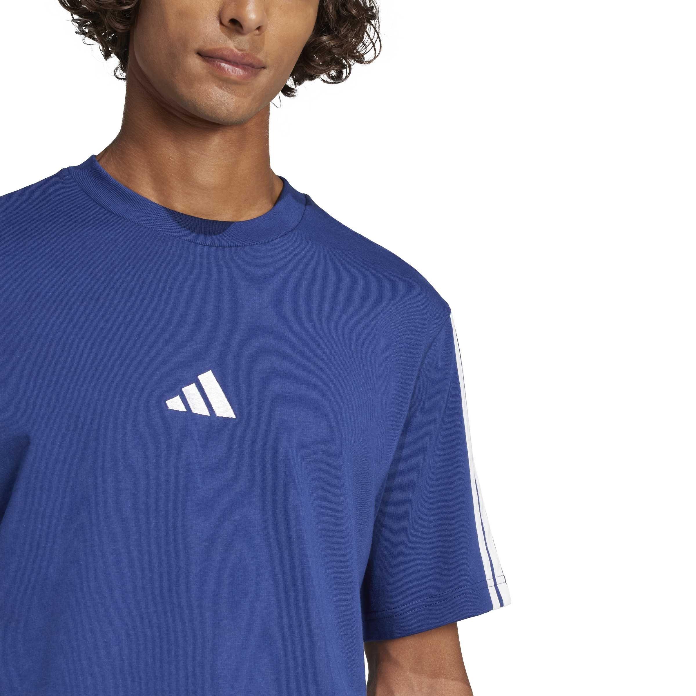 Dark Blue/White - adidas - Men's T-Shirt - 5