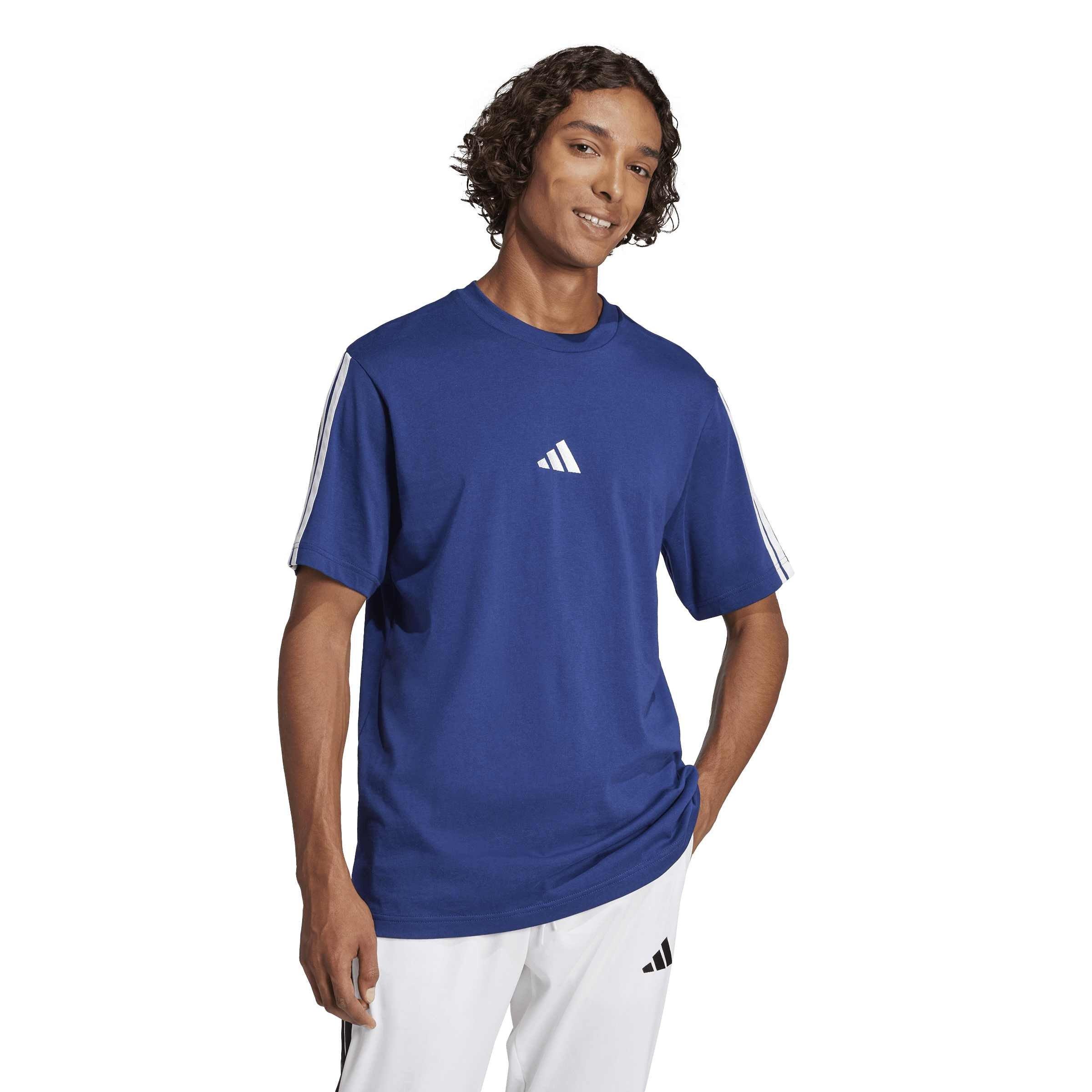 Dark Blue/White - adidas - Men's T-Shirt - 6