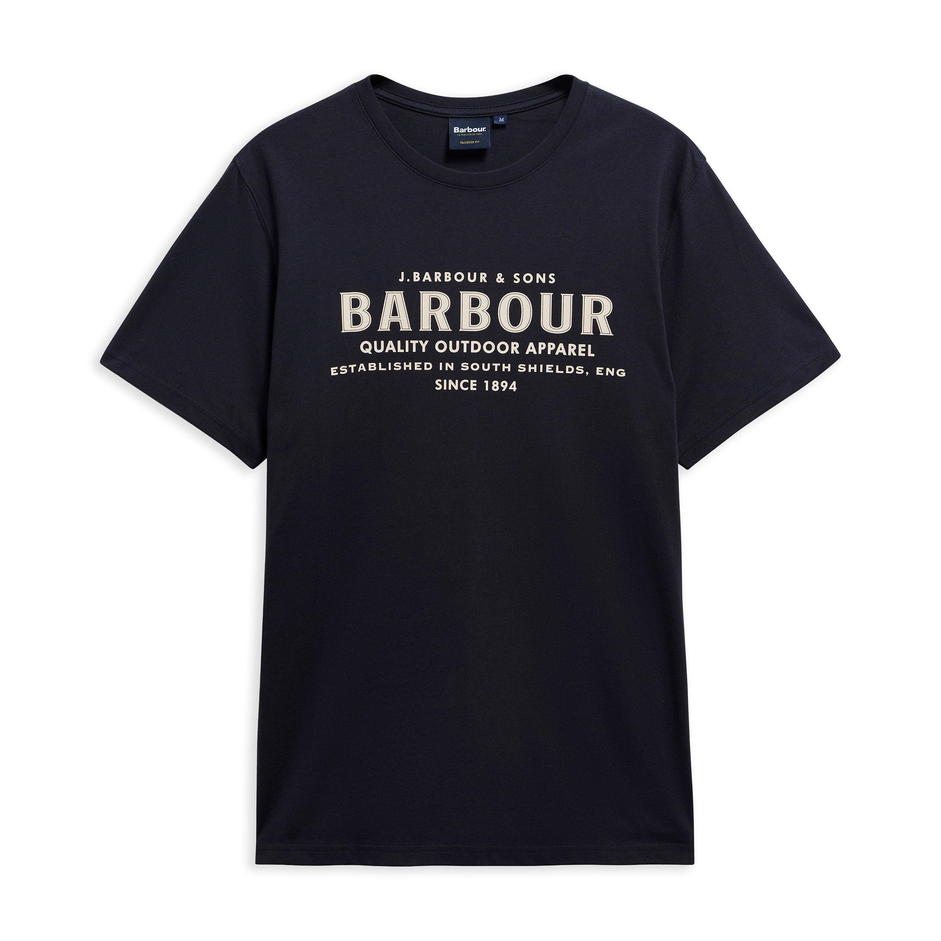 Dark Navy NY74 - Barbour - Men's T-Shirt - 1