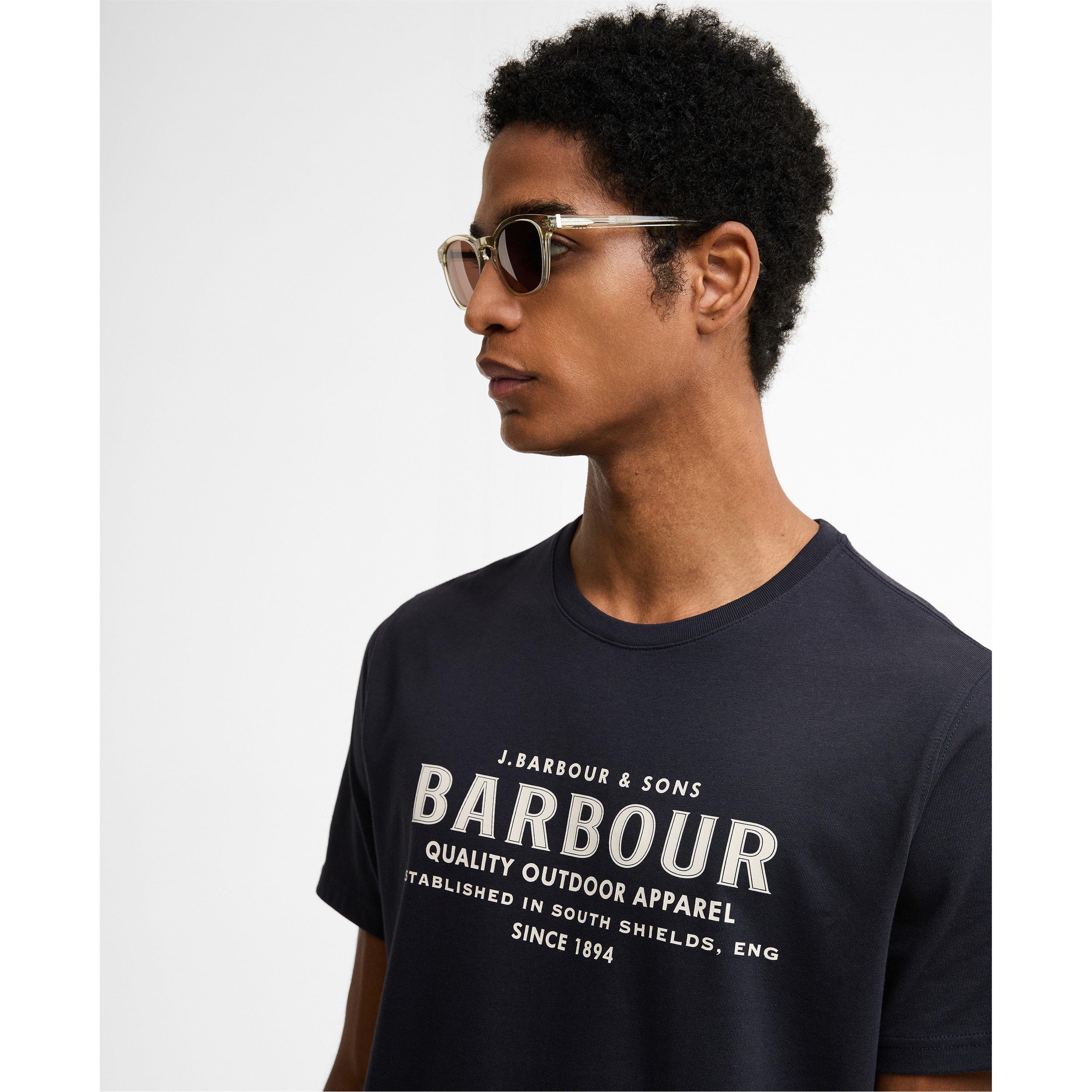 Dark Navy NY74 - Barbour - Men's T-Shirt - 4