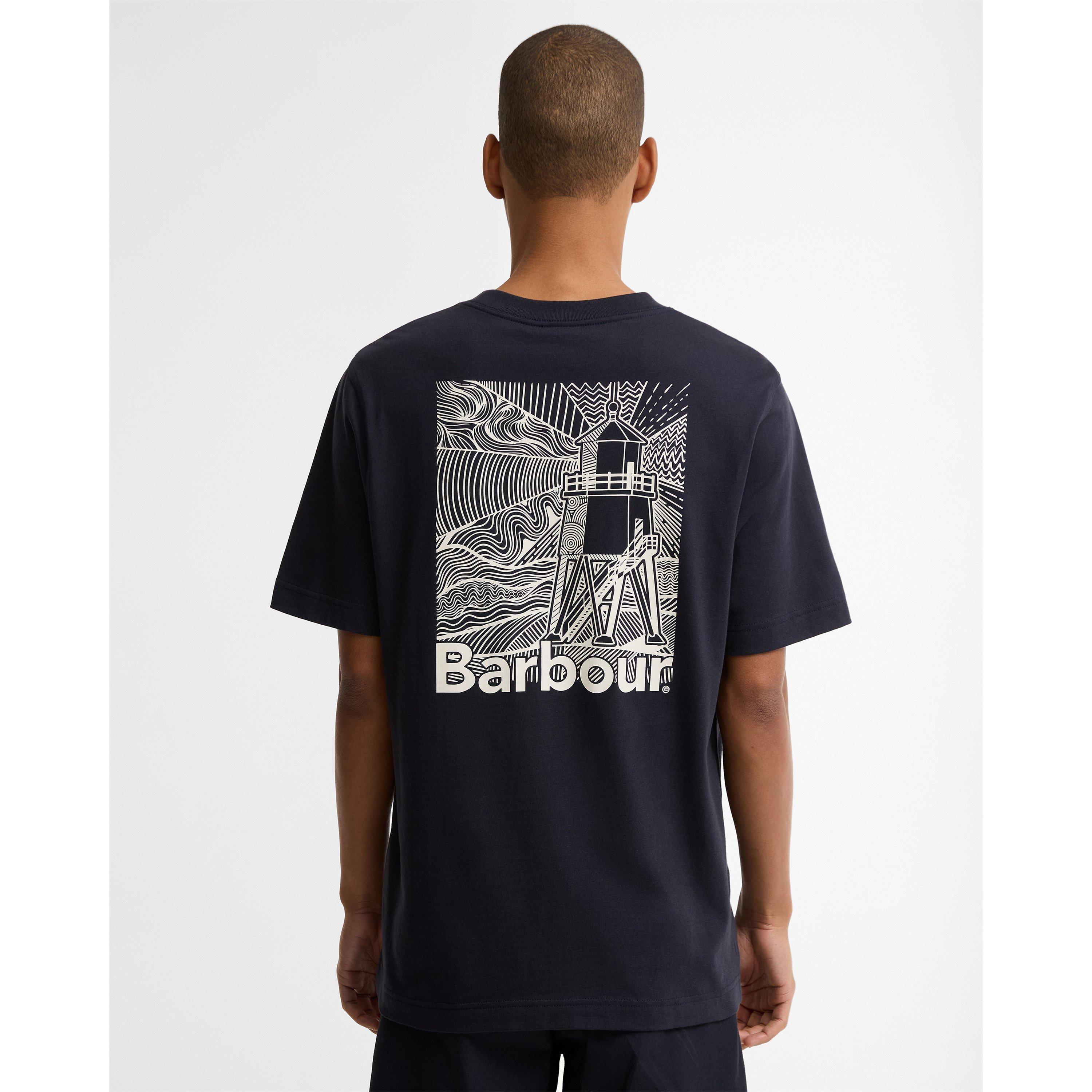Dark Navy NY74 - Barbour - Men's T-Shirt - 3