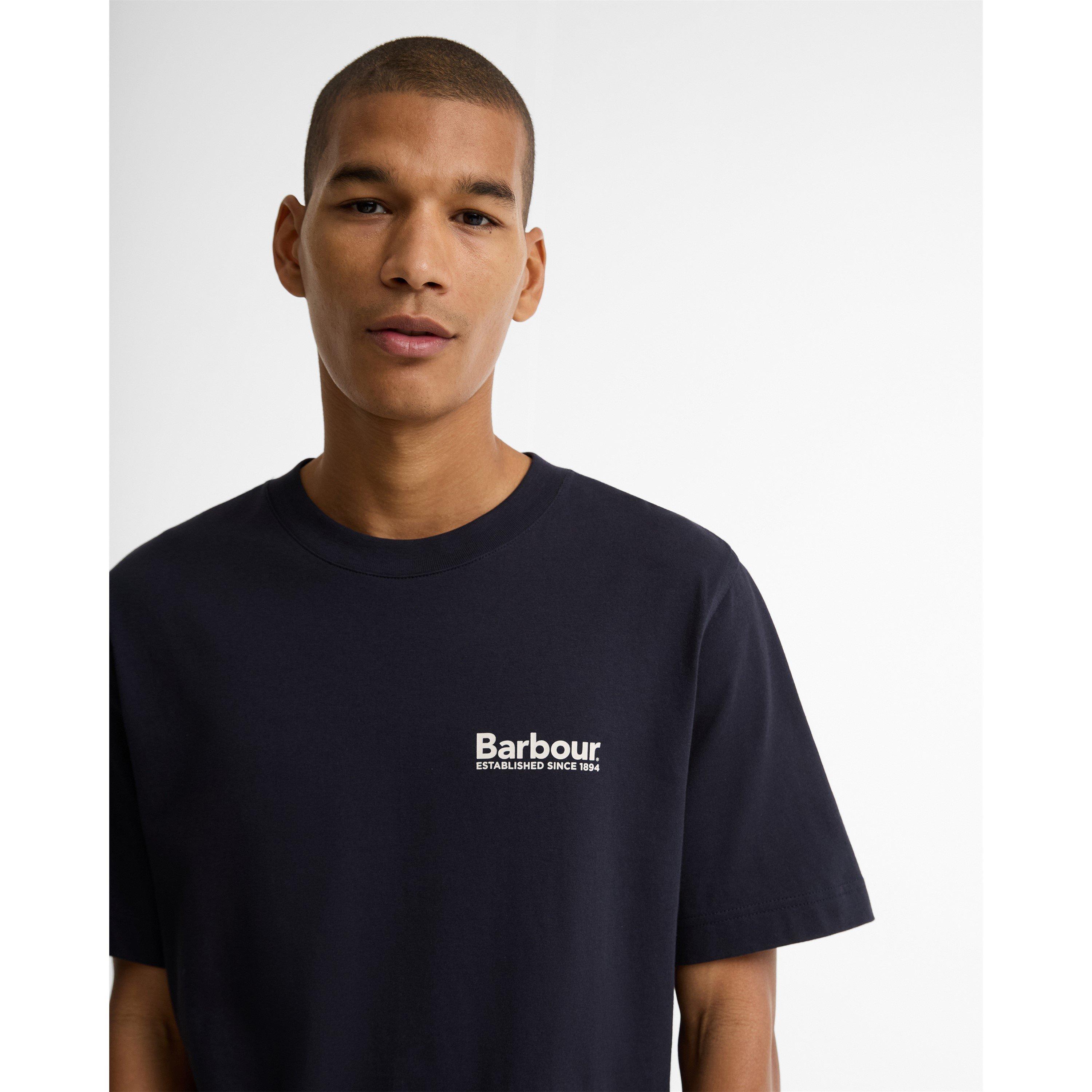 Dark Navy NY74 - Barbour - Men's T-Shirt - 4