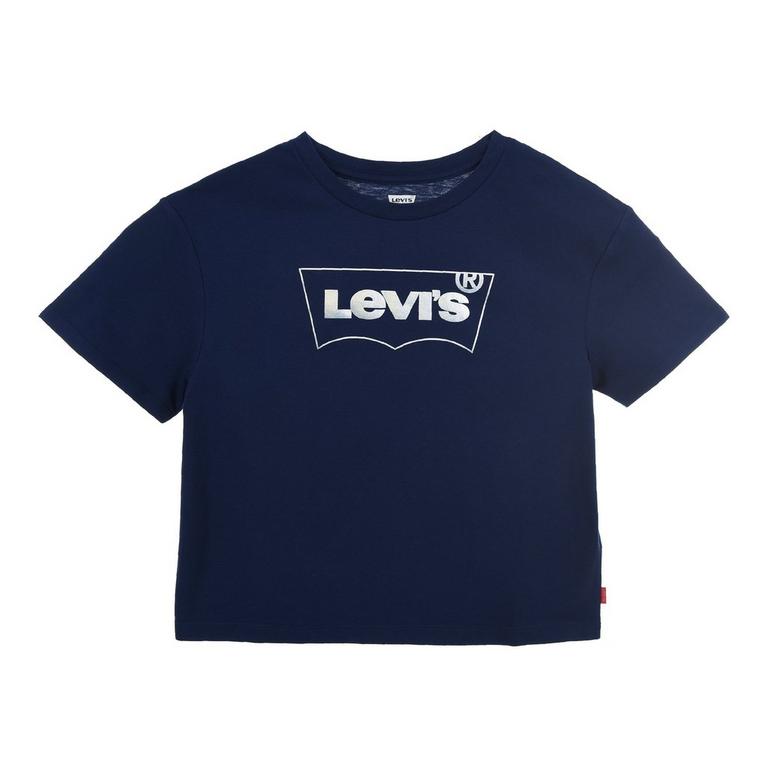 Bleu médiéval - Levis - Batwing T Shirt Juniors - 1