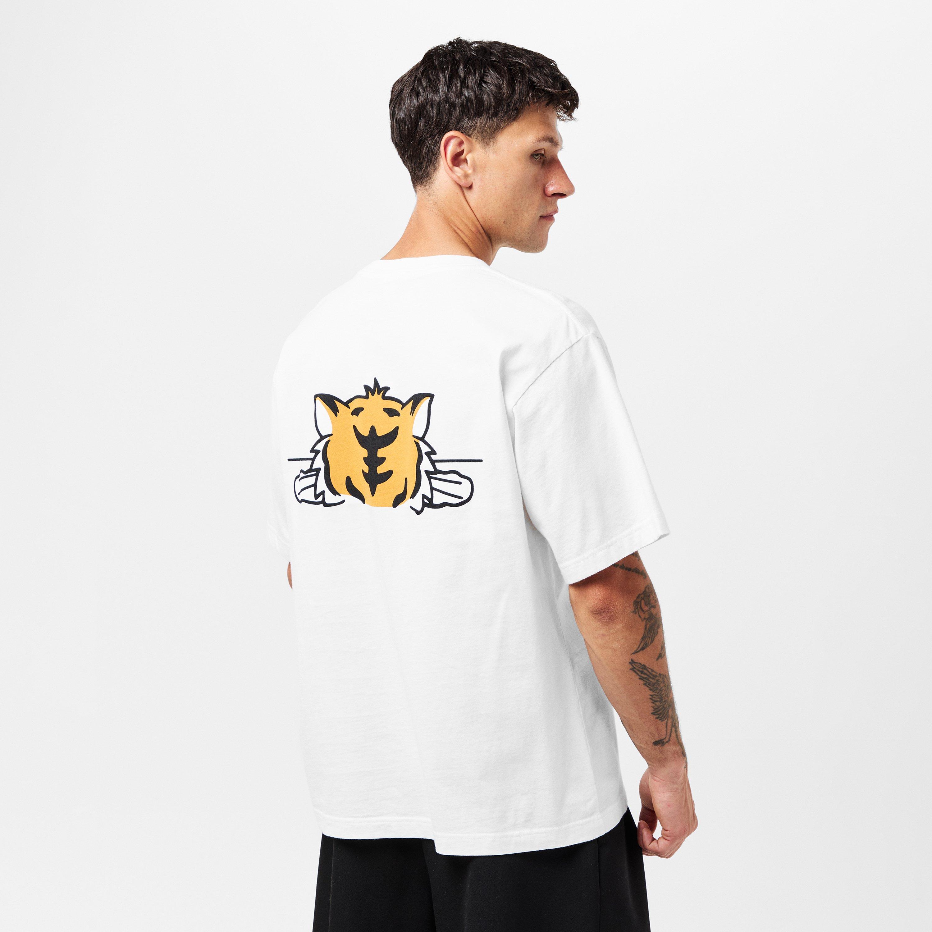 Off White 02 - Kenzo - Happy Tiger T-Shirt - 4