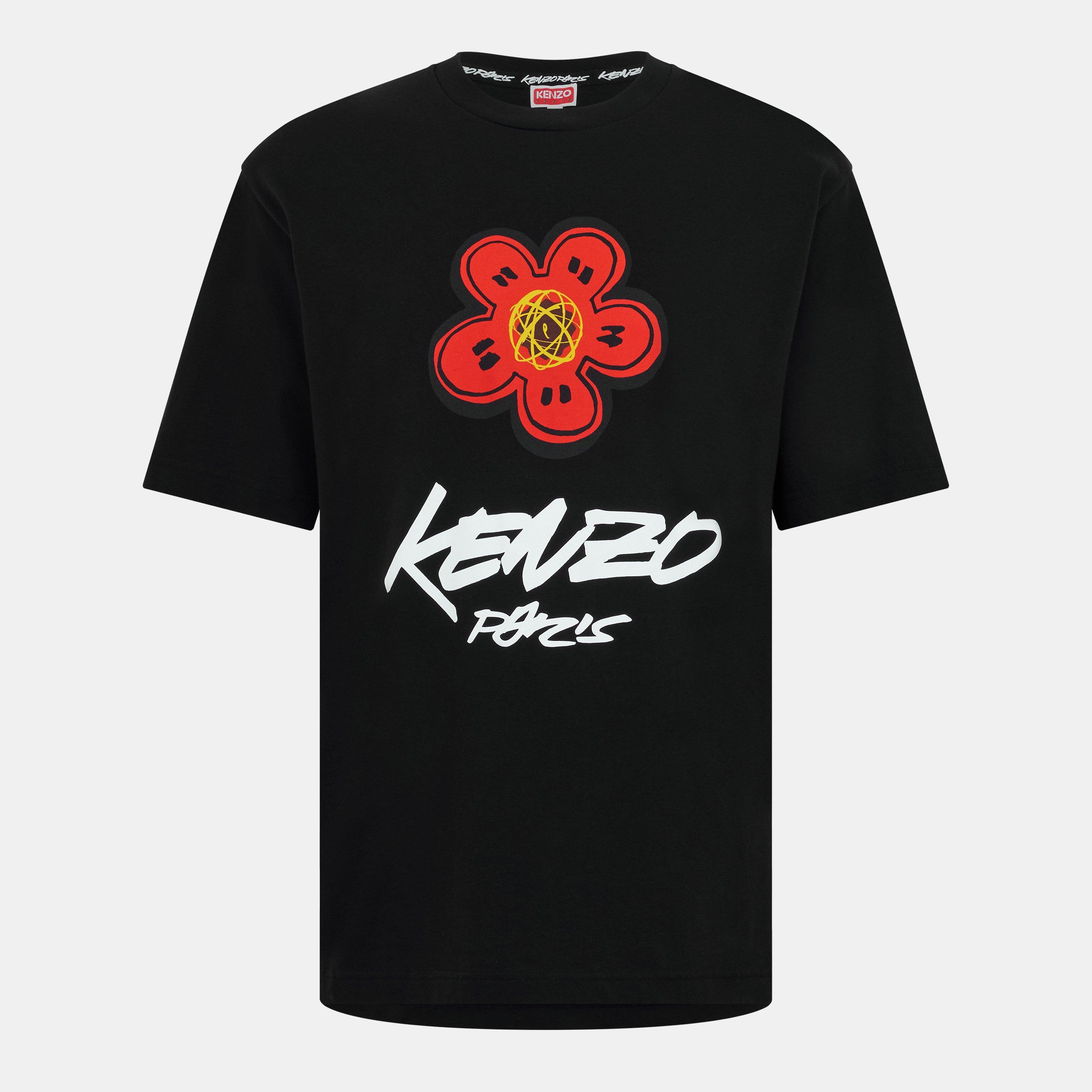 Black 99J - Kenzo - x Futura 2000 T-Shirt - 1