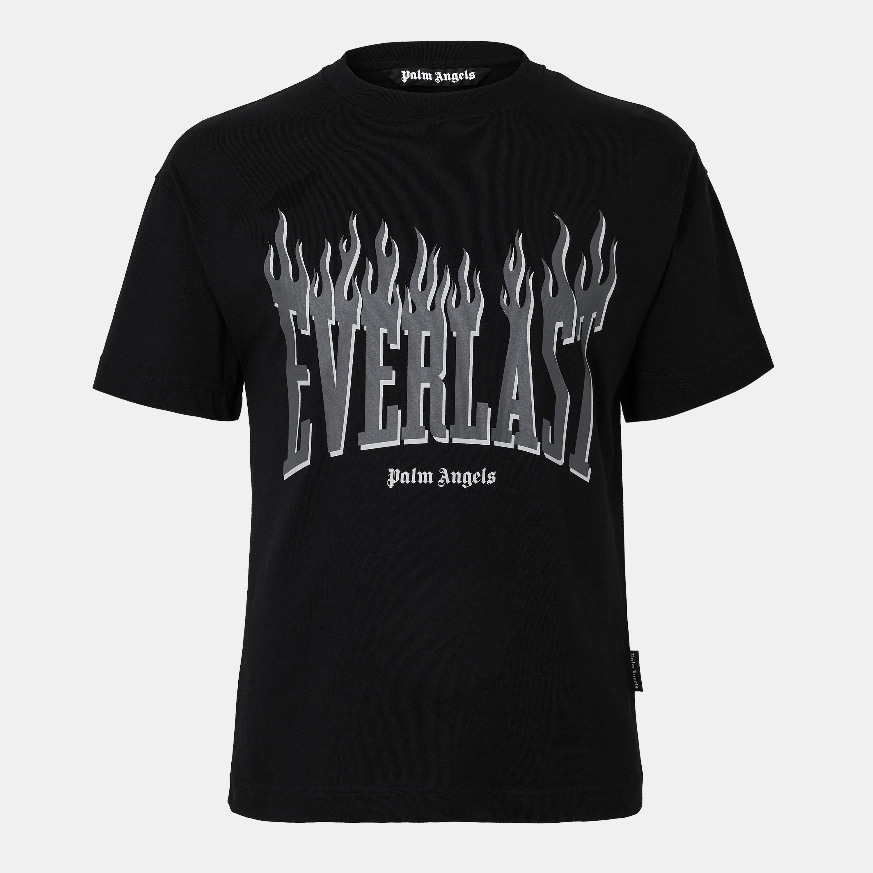 Black Grey - Palm Angels X Everlast - X Everlast T-Shirt - 1