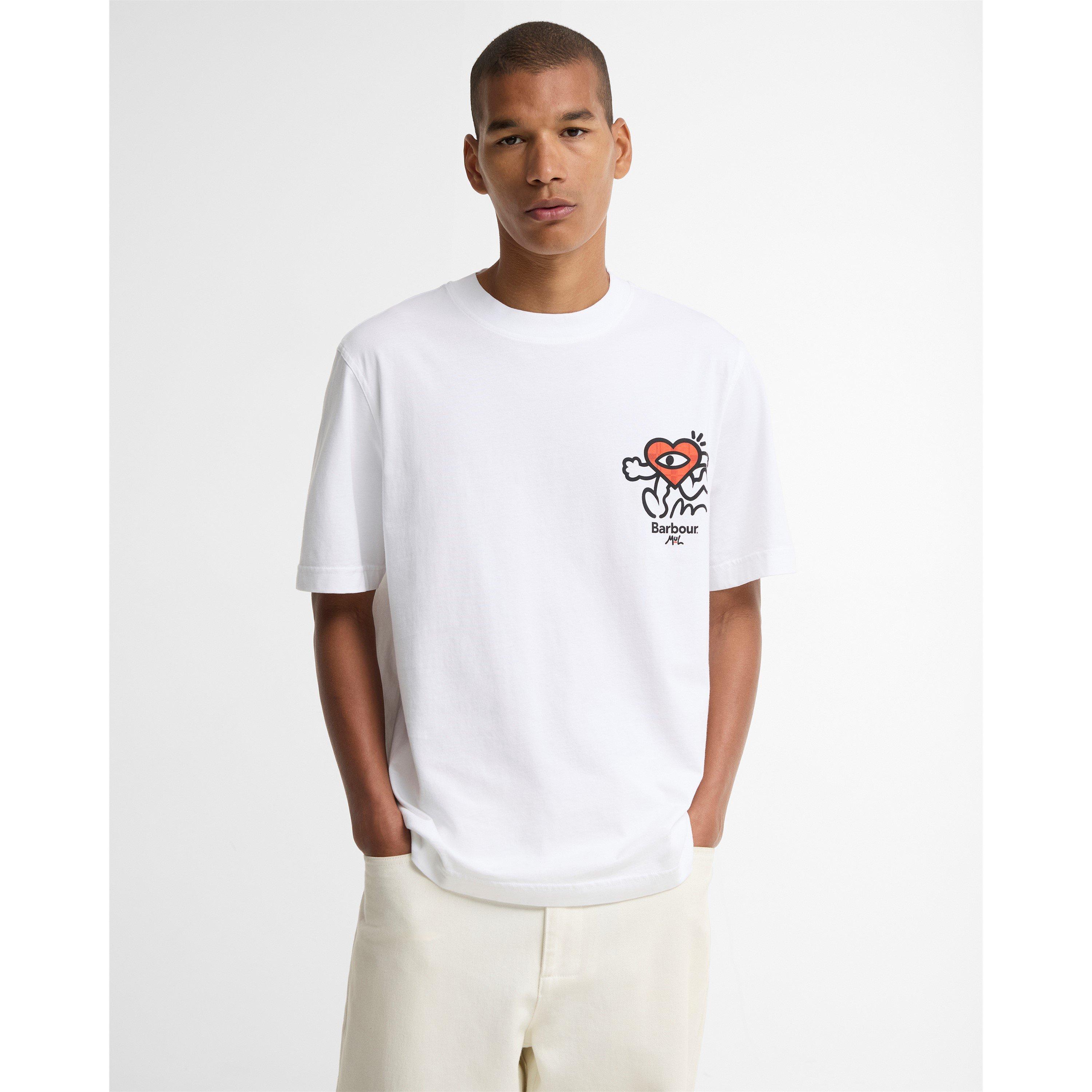 White WH11 - Barbour - Men's T-Shirt - 2