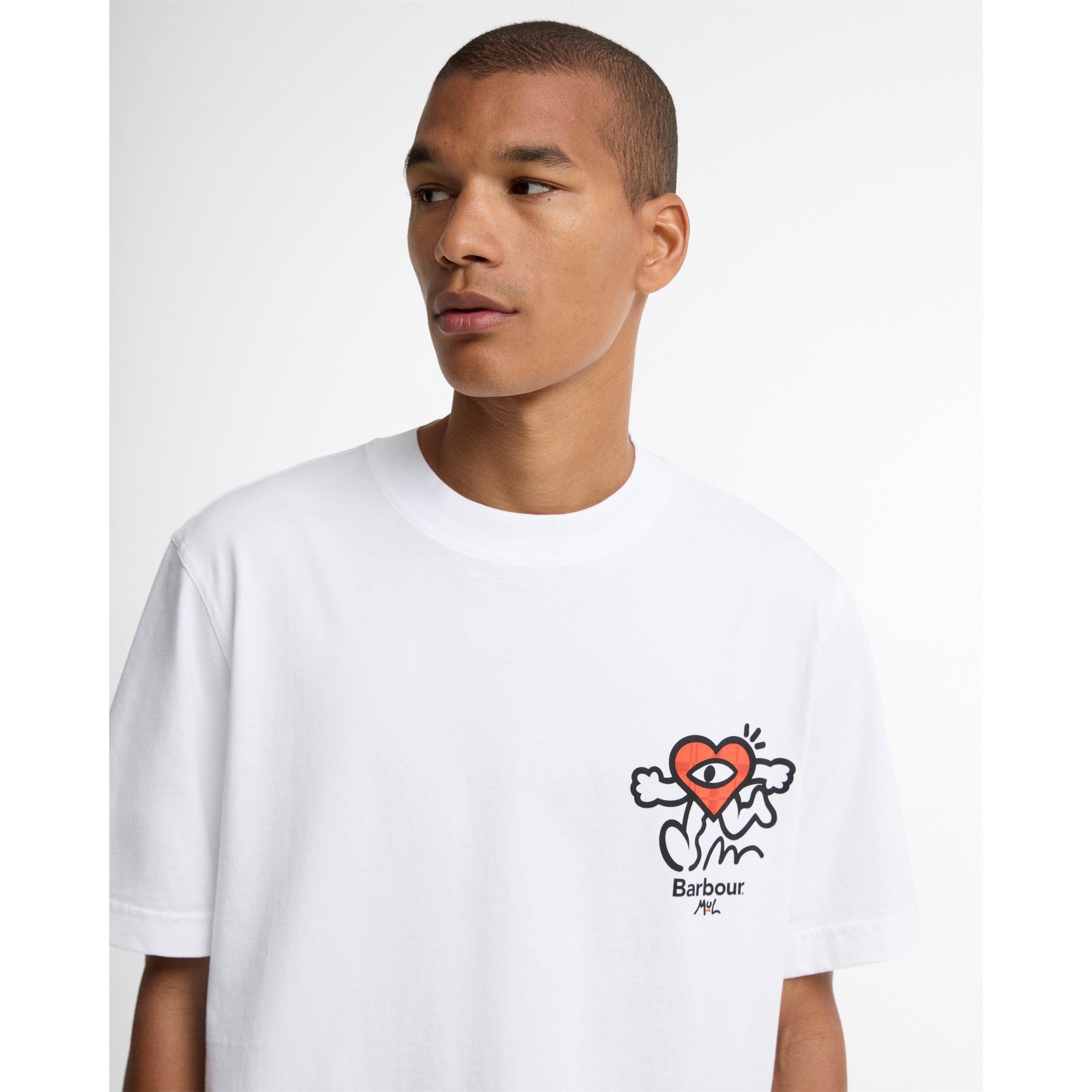 White WH11 - Barbour - Men's T-Shirt - 4