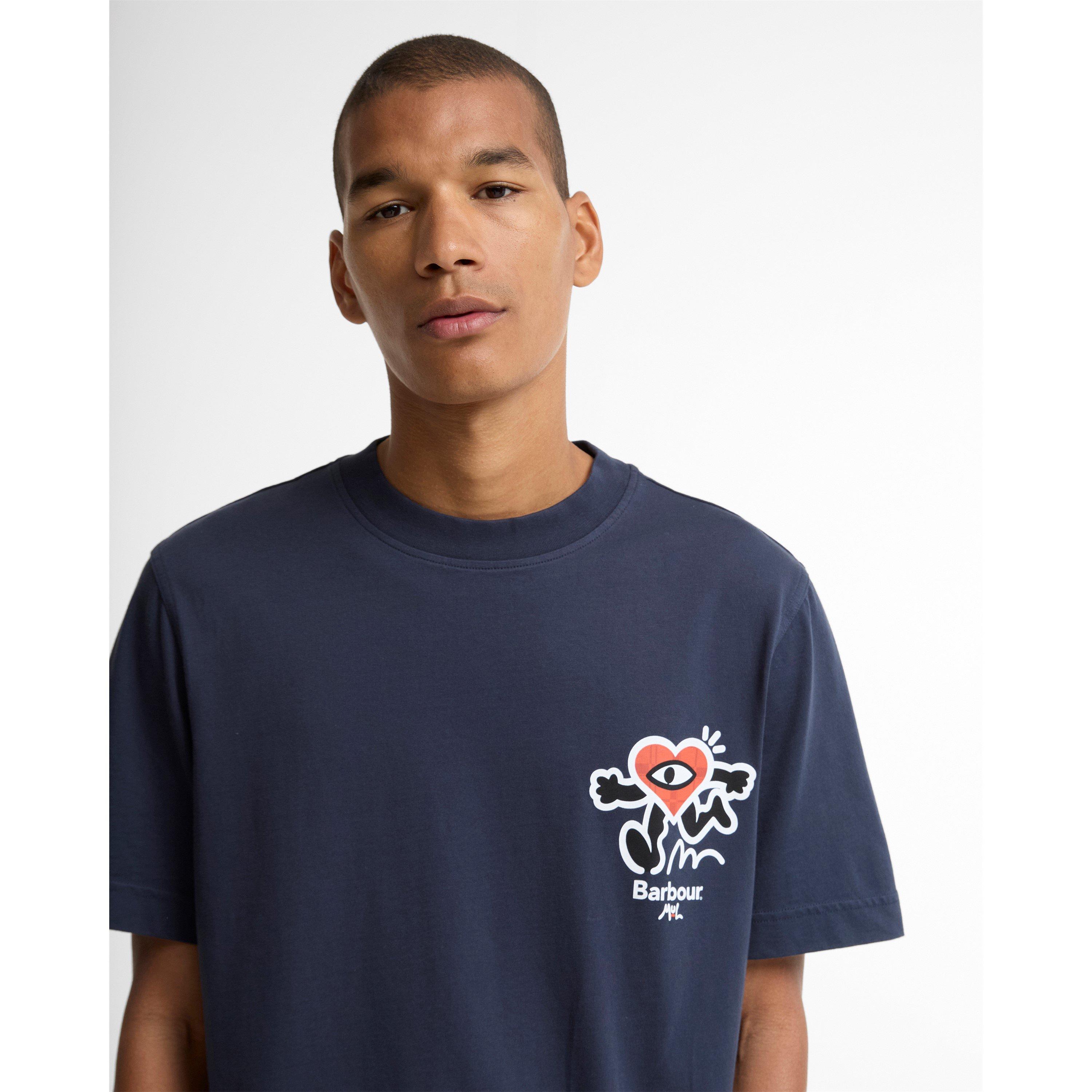 Navy NY91 - Barbour - Men's T-Shirt - 4