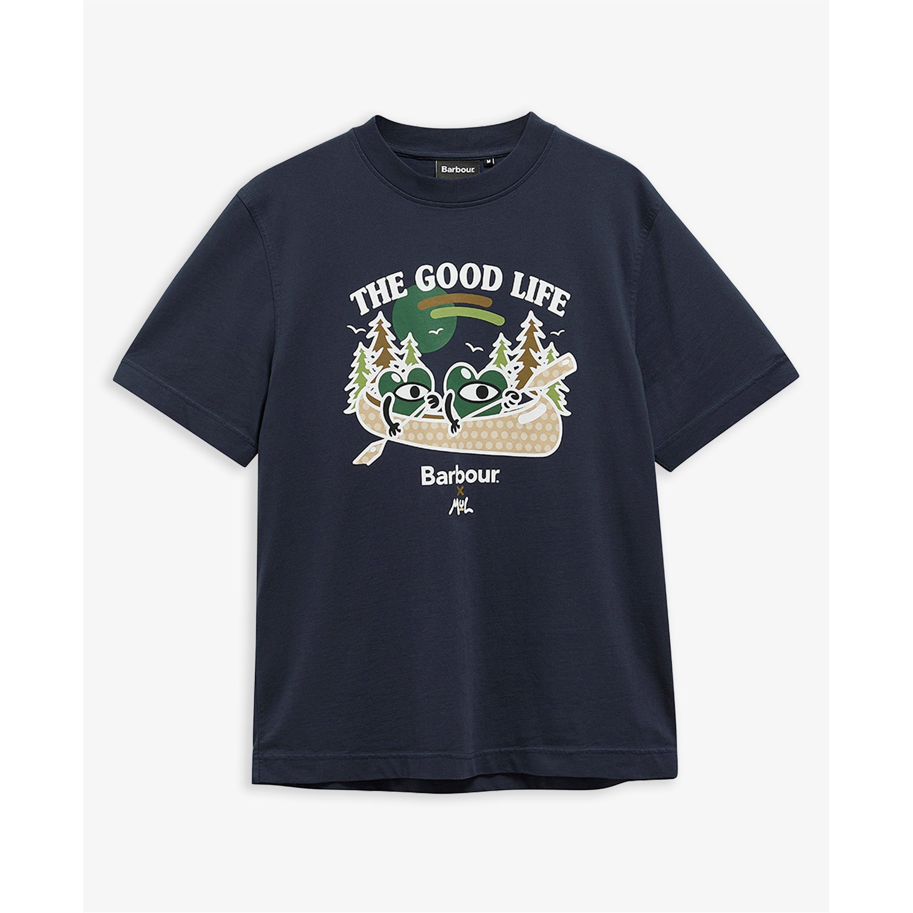 Navy NY91 - Barbour - Men's T-Shirt - 1