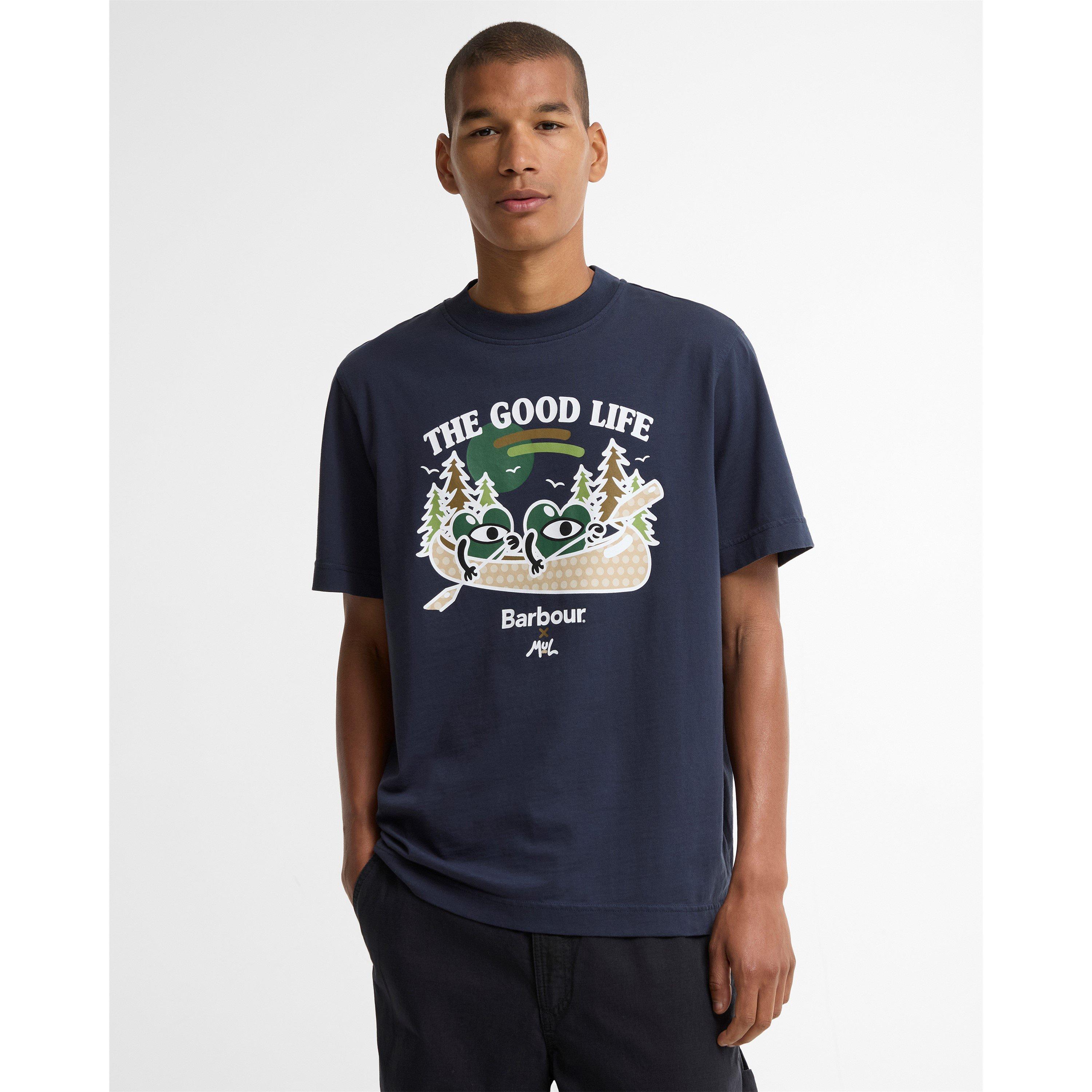 Navy NY91 - Barbour - Men's T-Shirt - 2