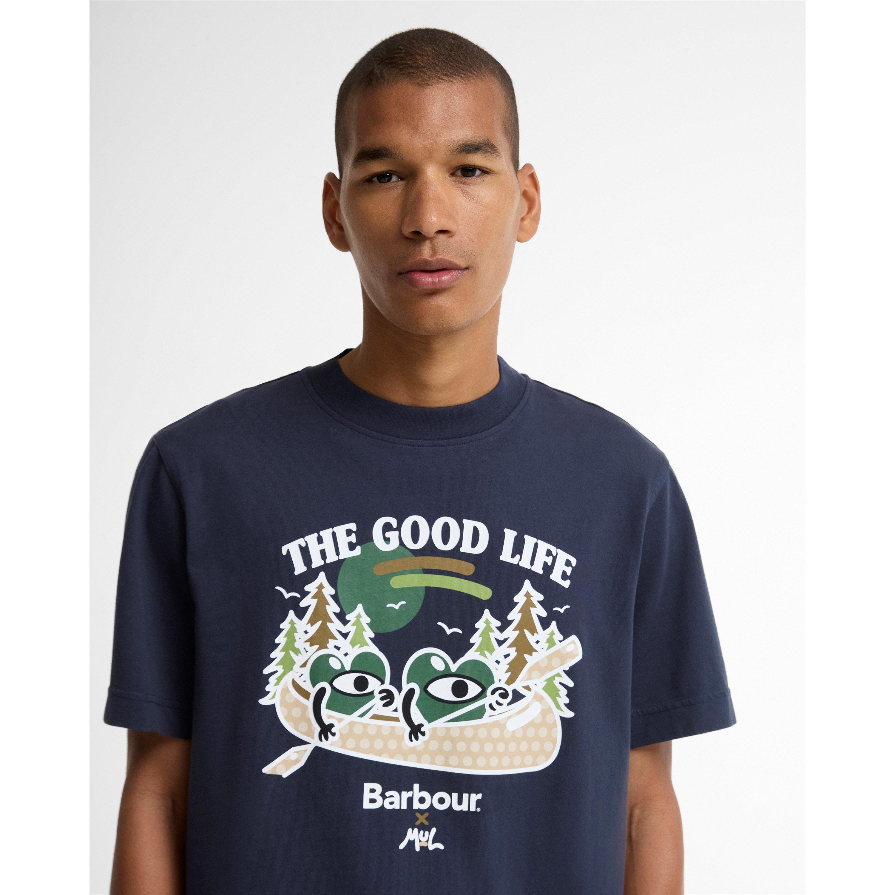 Navy NY91 - Barbour - Men's T-Shirt - 4