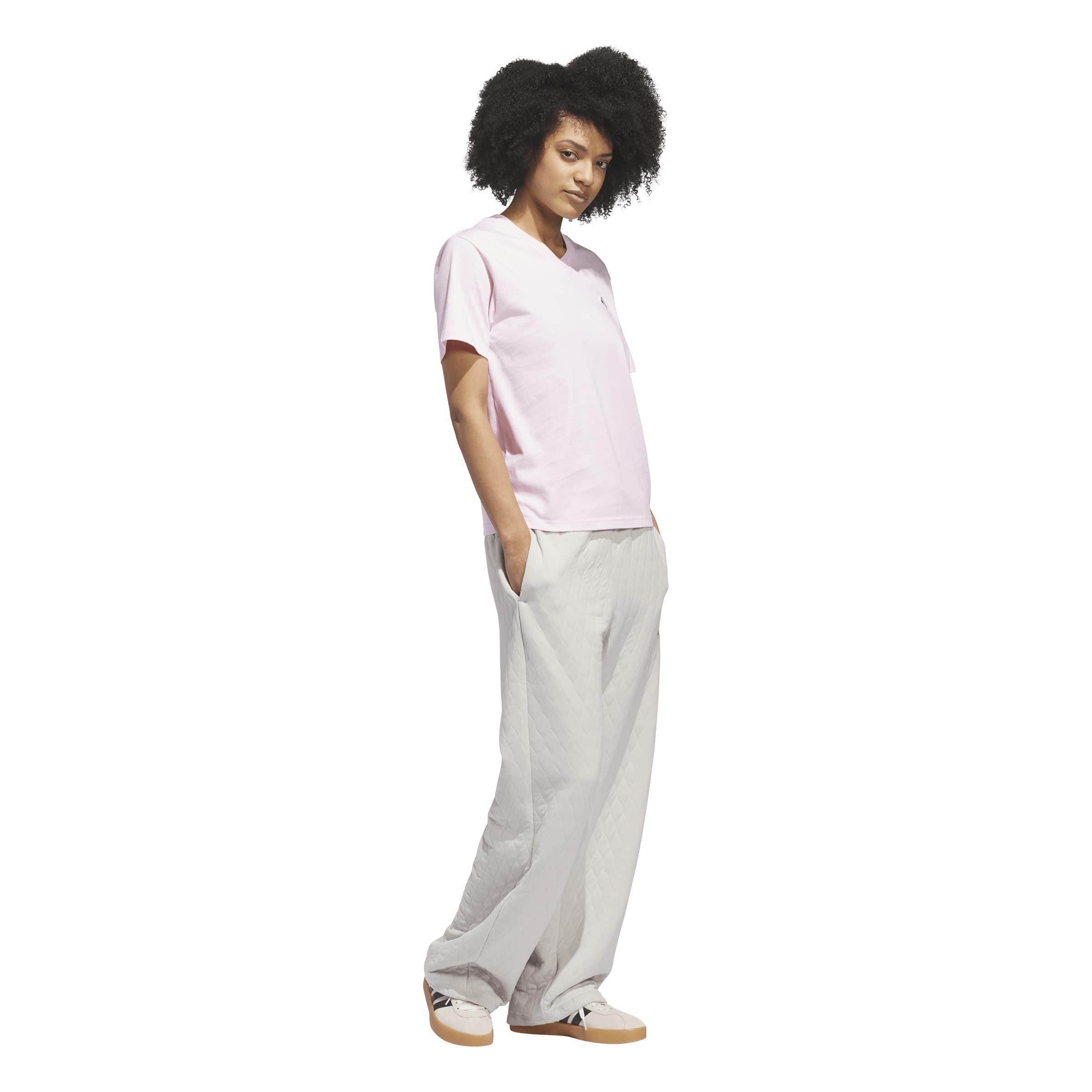 Clear Pink - adidas - Men's Slide V-Neck T-Shirt - 6