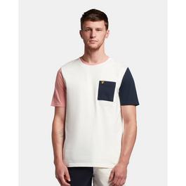 Pullover with a ribbed neckline Contrast T Shirt