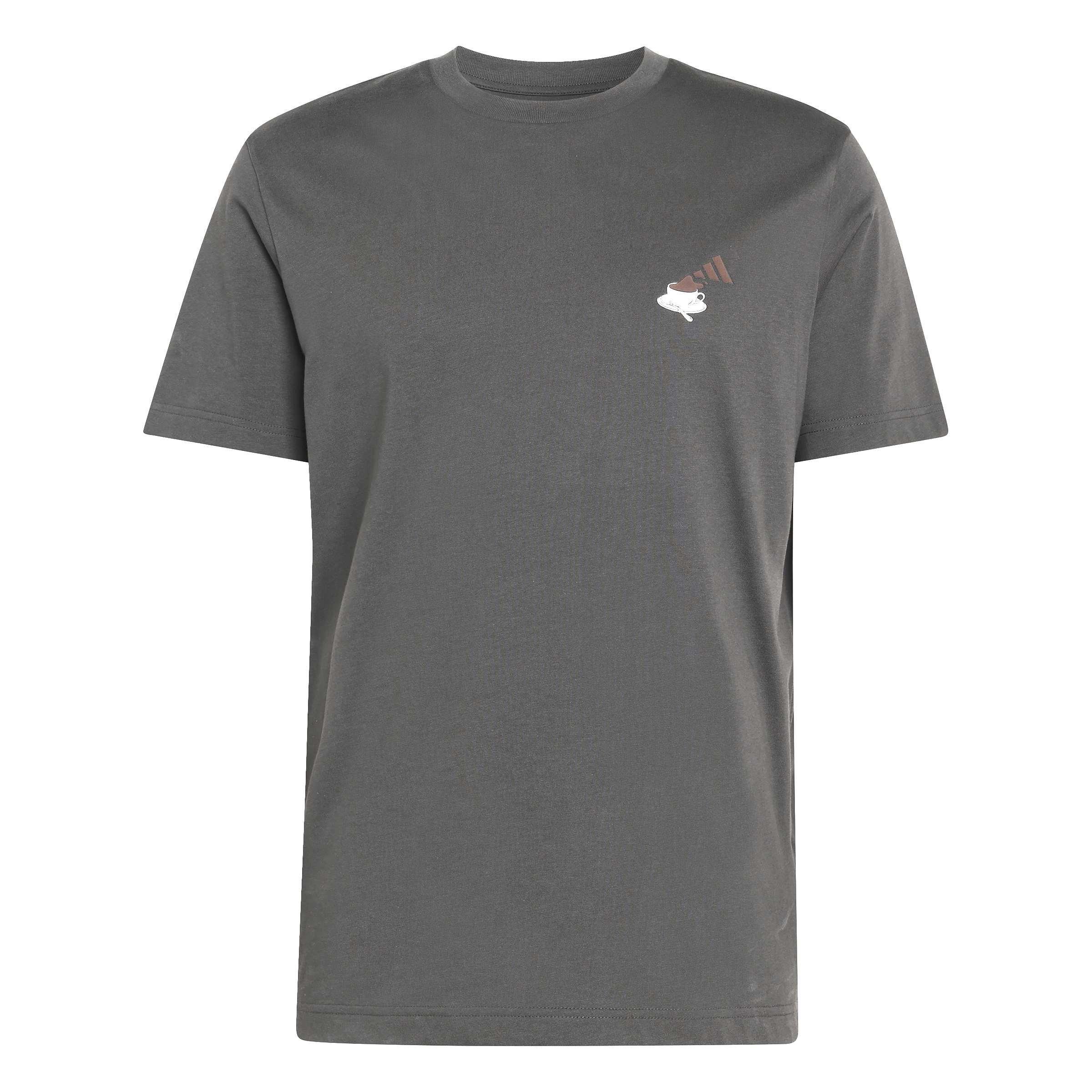 Adidas Men's Cheesecake T-Shirt - Grey Six - 4XL