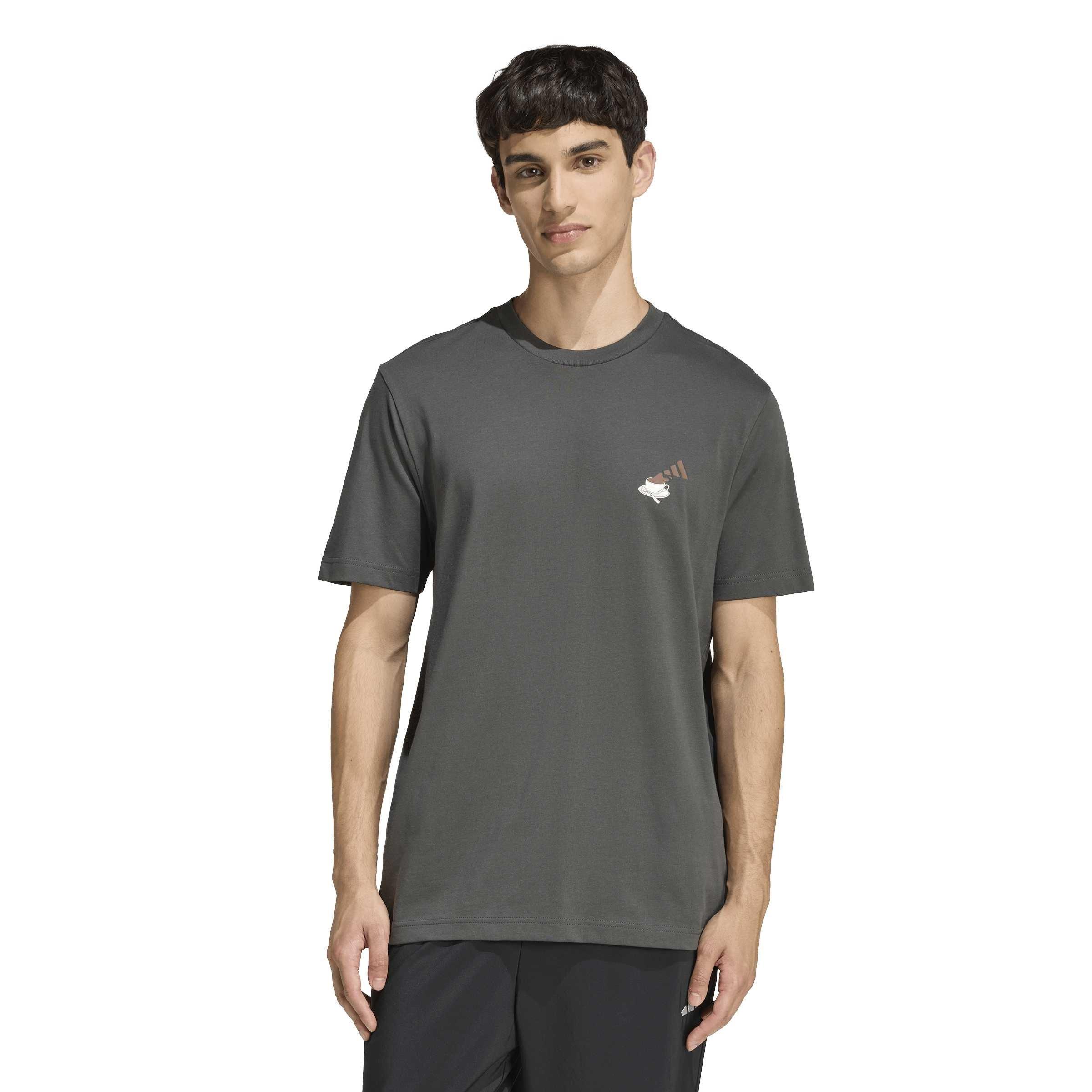 Siva šest. - adidas - Men's Cheesecake T-Shirt - 2