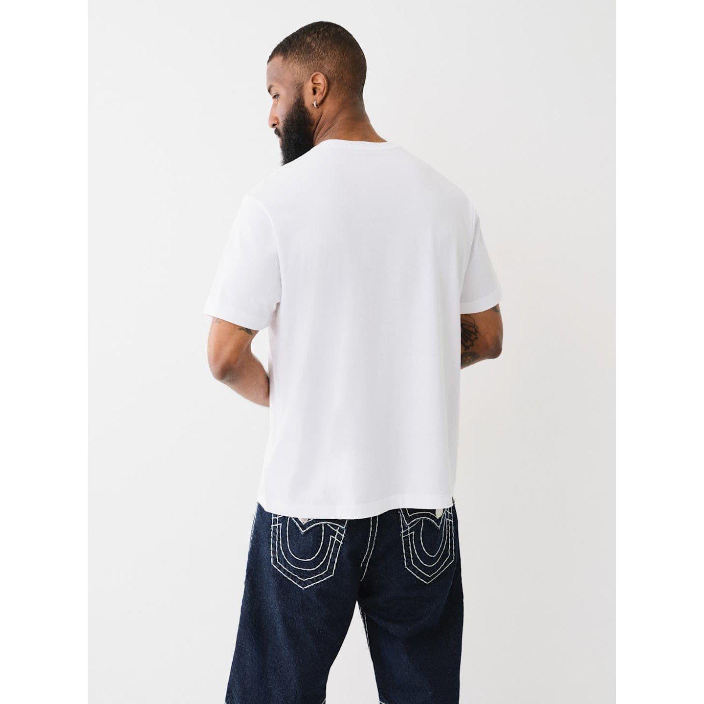 Optisk hvid - True Religion - Honey Bear Regular Fit T-Shirt - 2