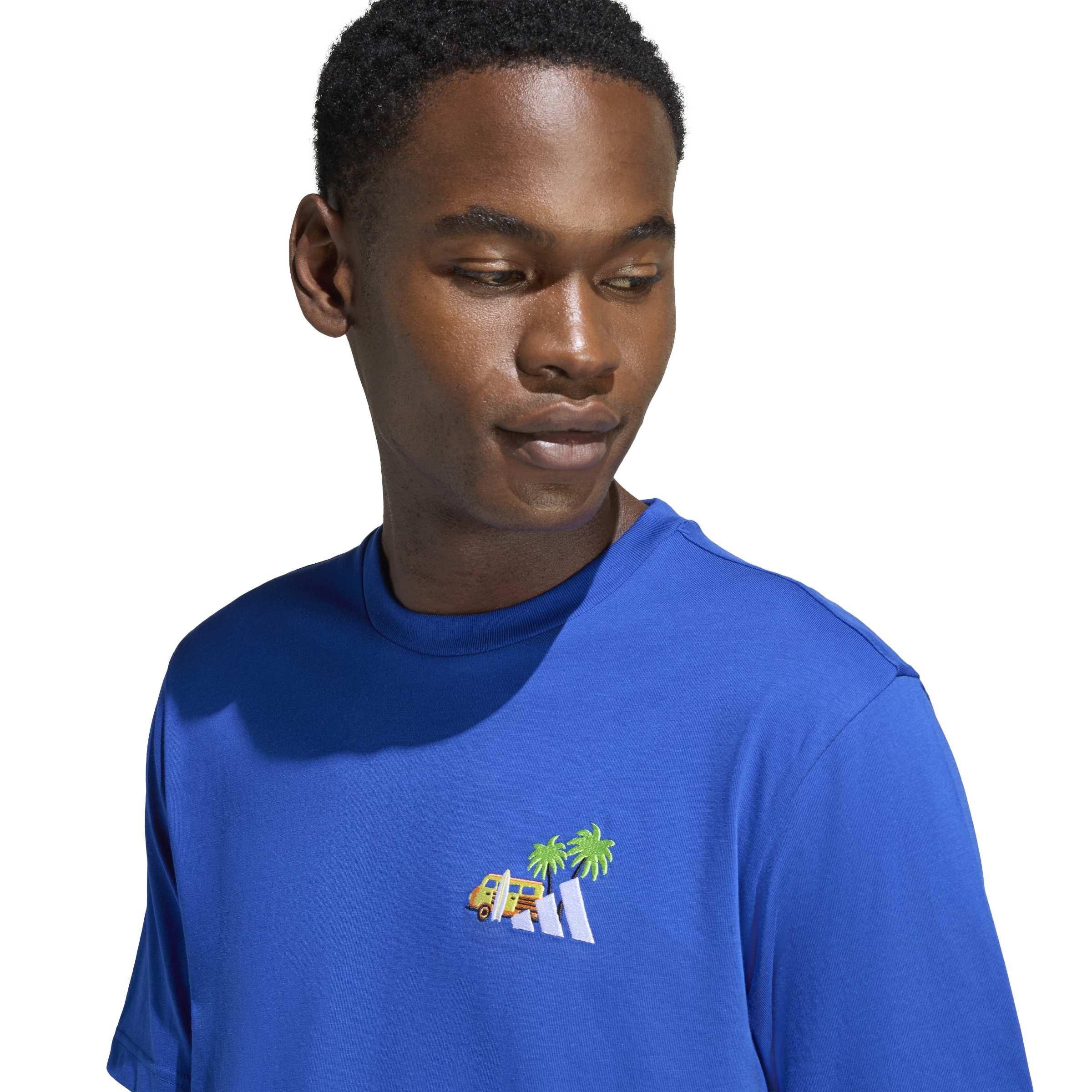 Tim Kraljevsko plavih - adidas - Men's Mini Surf T-Shirt - 4