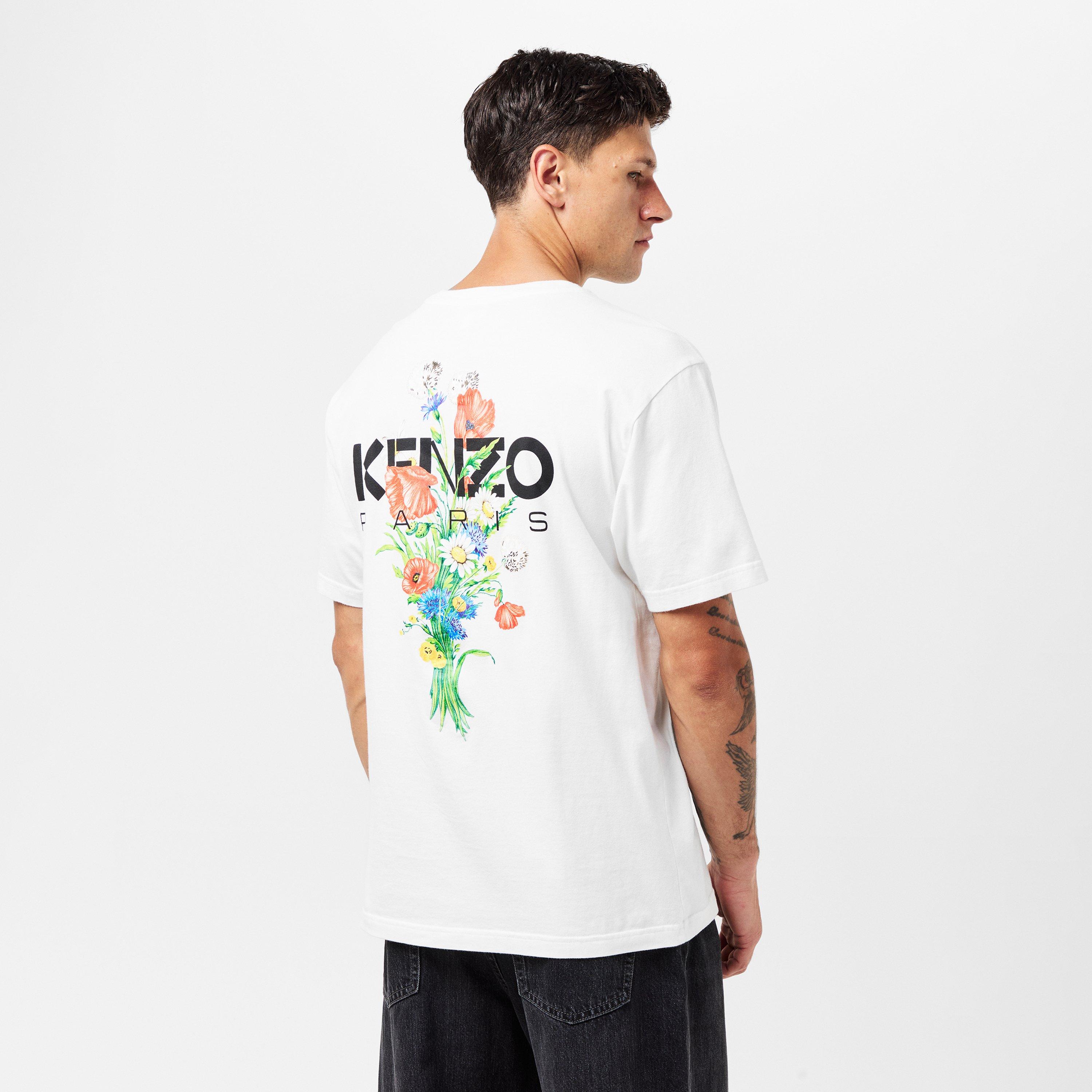 Off White 02 - Kenzo - Archive Flower T-Shirt - 4
